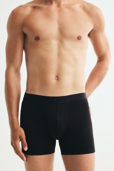 ミッドレングスボクサーブリーフ 5枚セット Lycra®