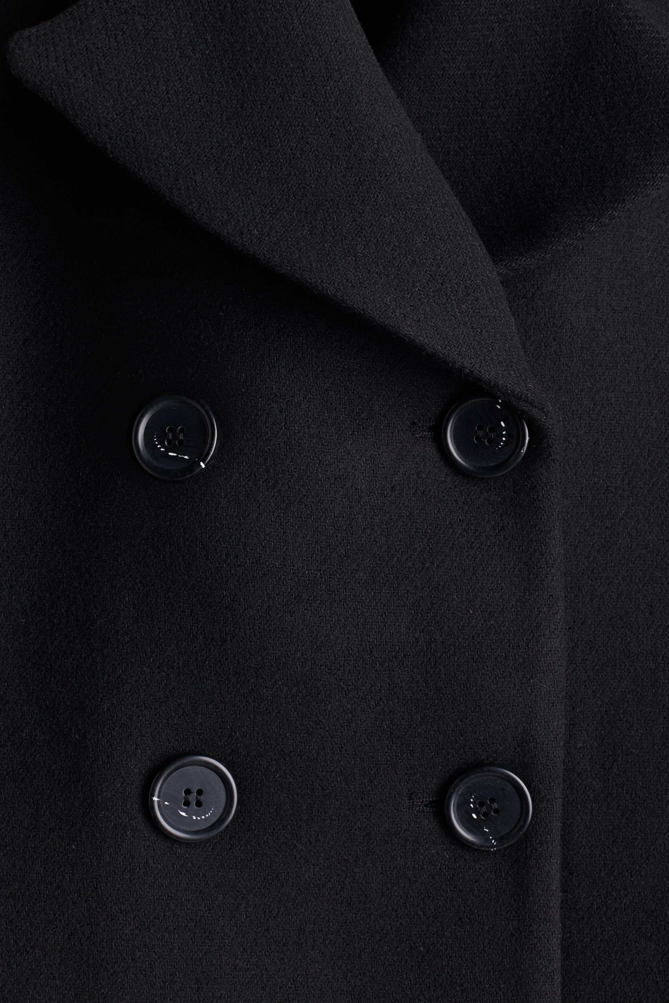 Twill Pea Coat