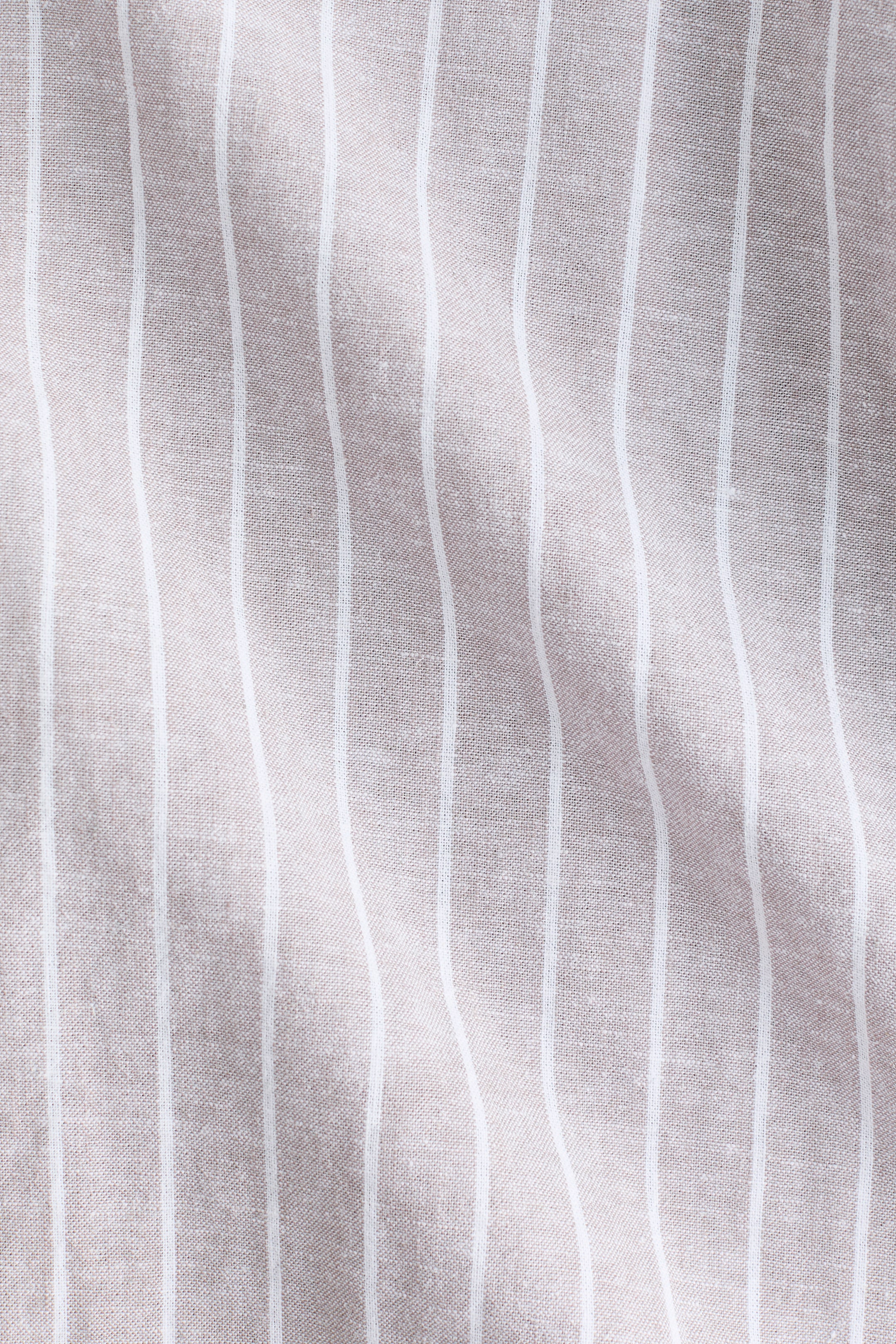 Chemise ample en lin mélangé