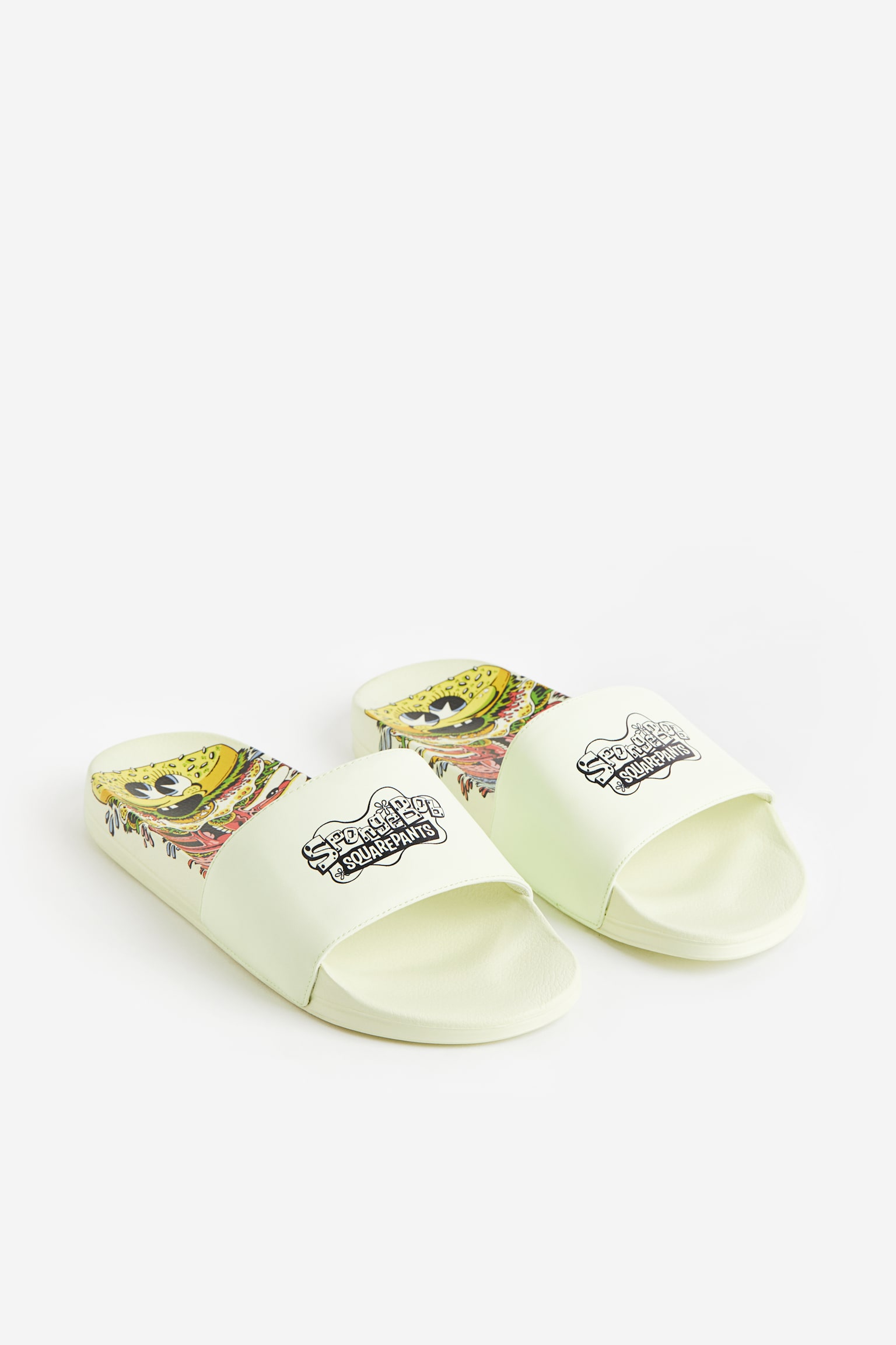 Print Slides - Light yellow/SpongeBob/Black/Rick and Morty - 2