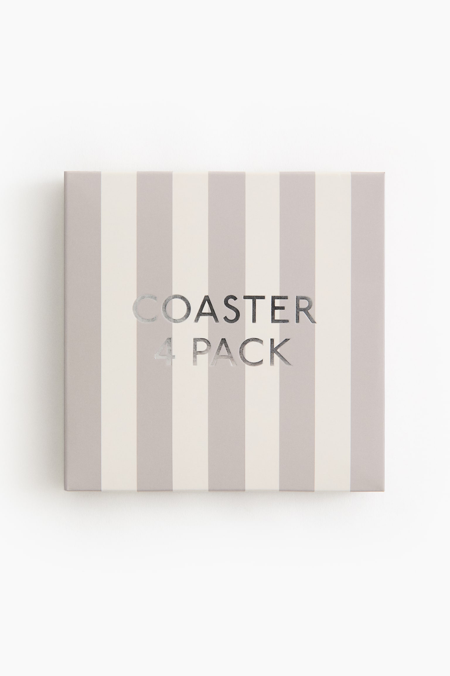 Pack de 4 posavasos bordados - Blanco - 3