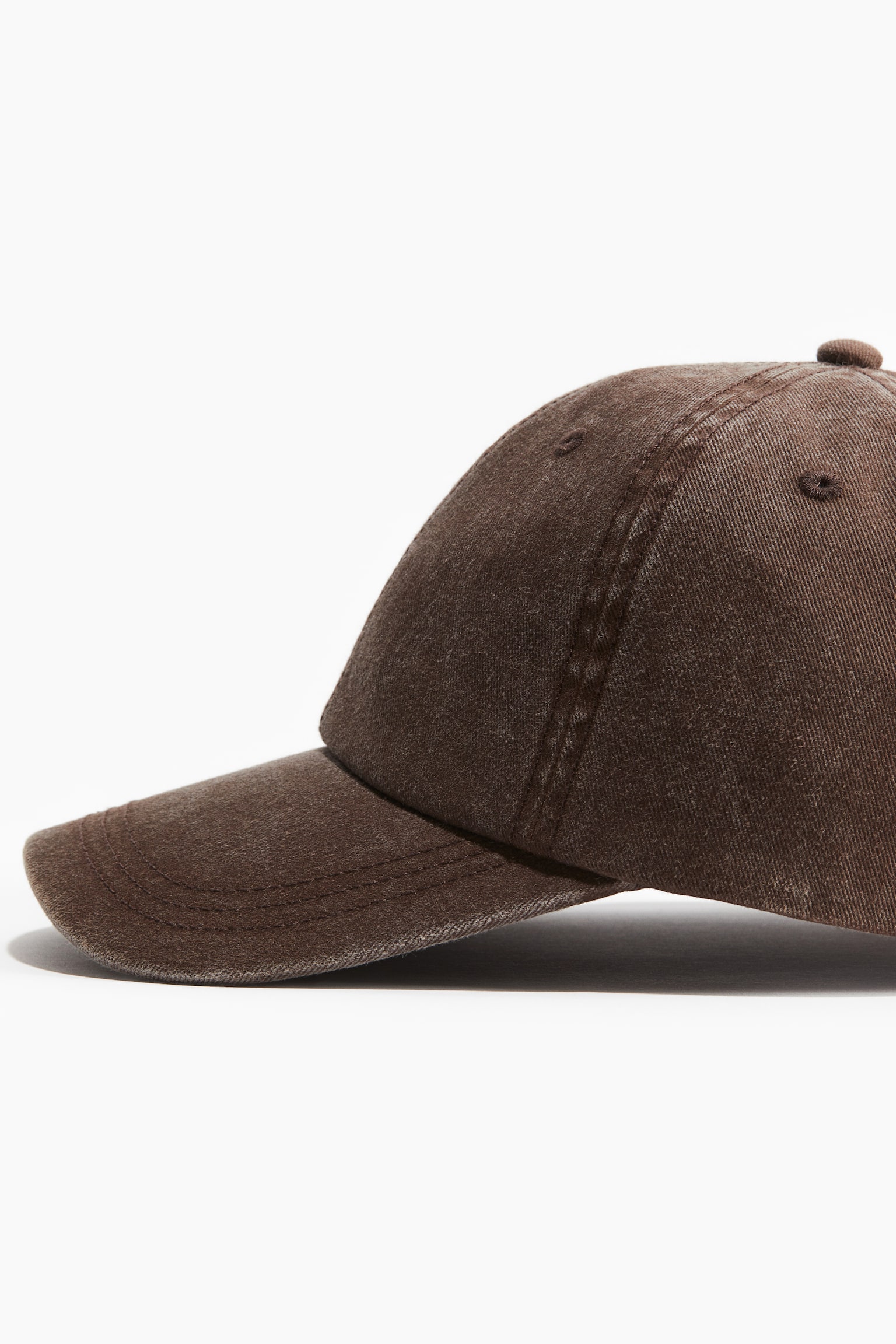 Cotton twill cap - Brown/Black/Washed/Navy blue/Light beige/Grey - 3