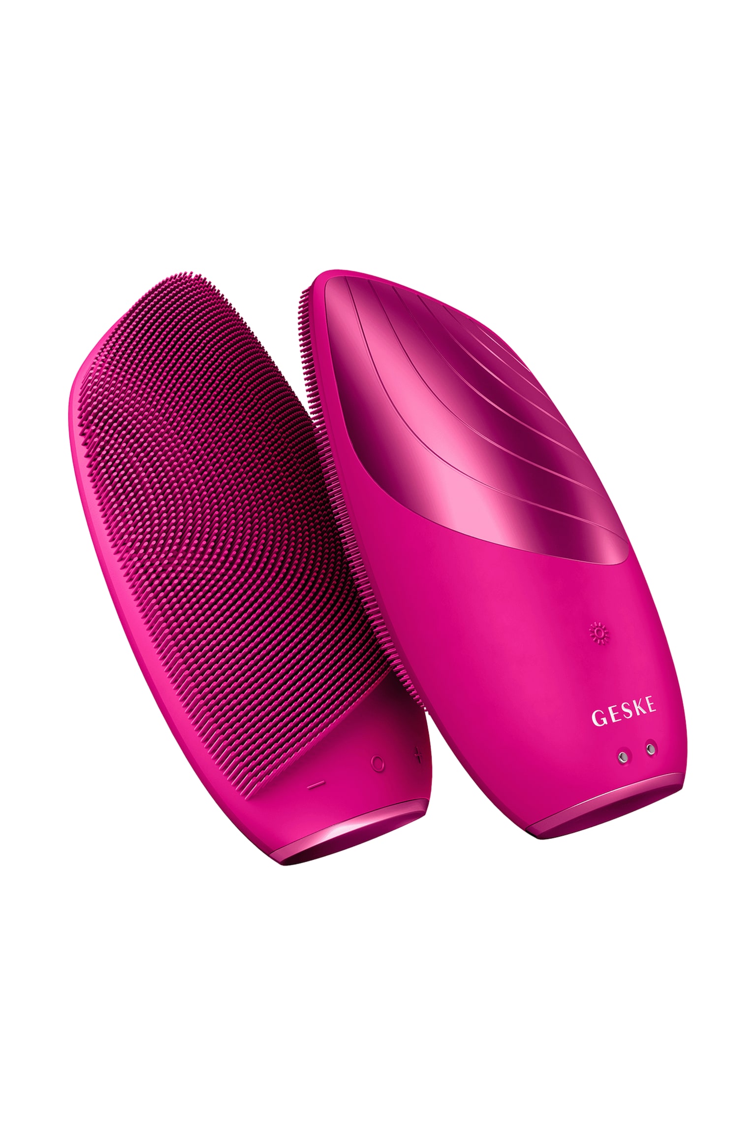 Sonic Thermo Facial Brush  6 In 1 - Magenta/Gray - 3