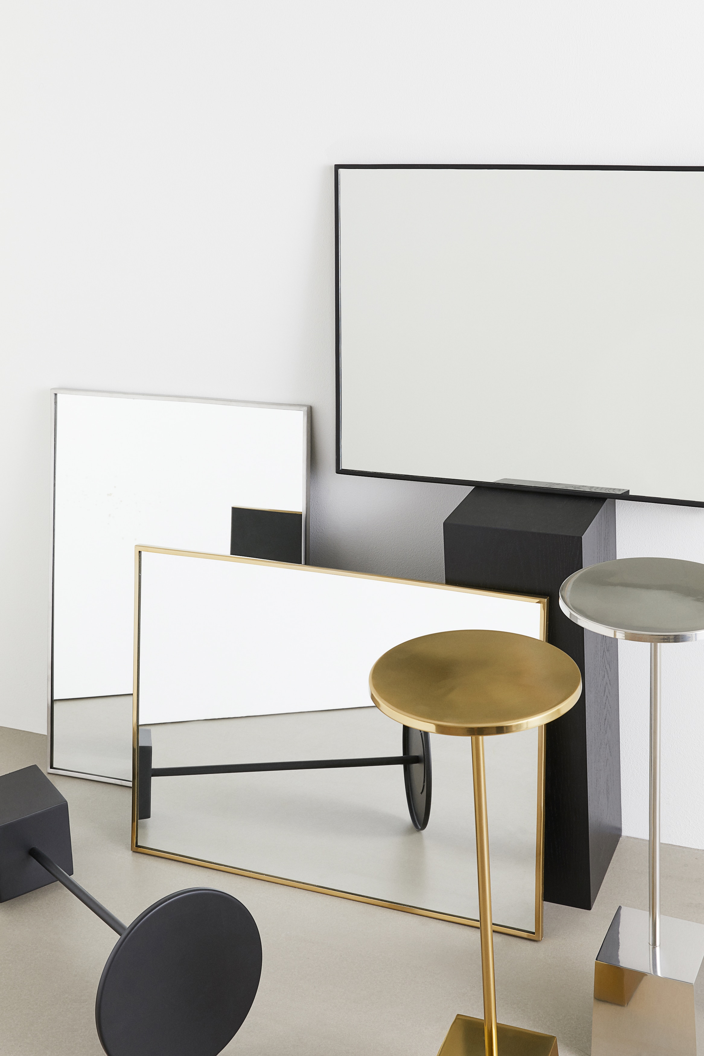Mirrors | Full-Length Round Gold Arch & Rattan | H&M US