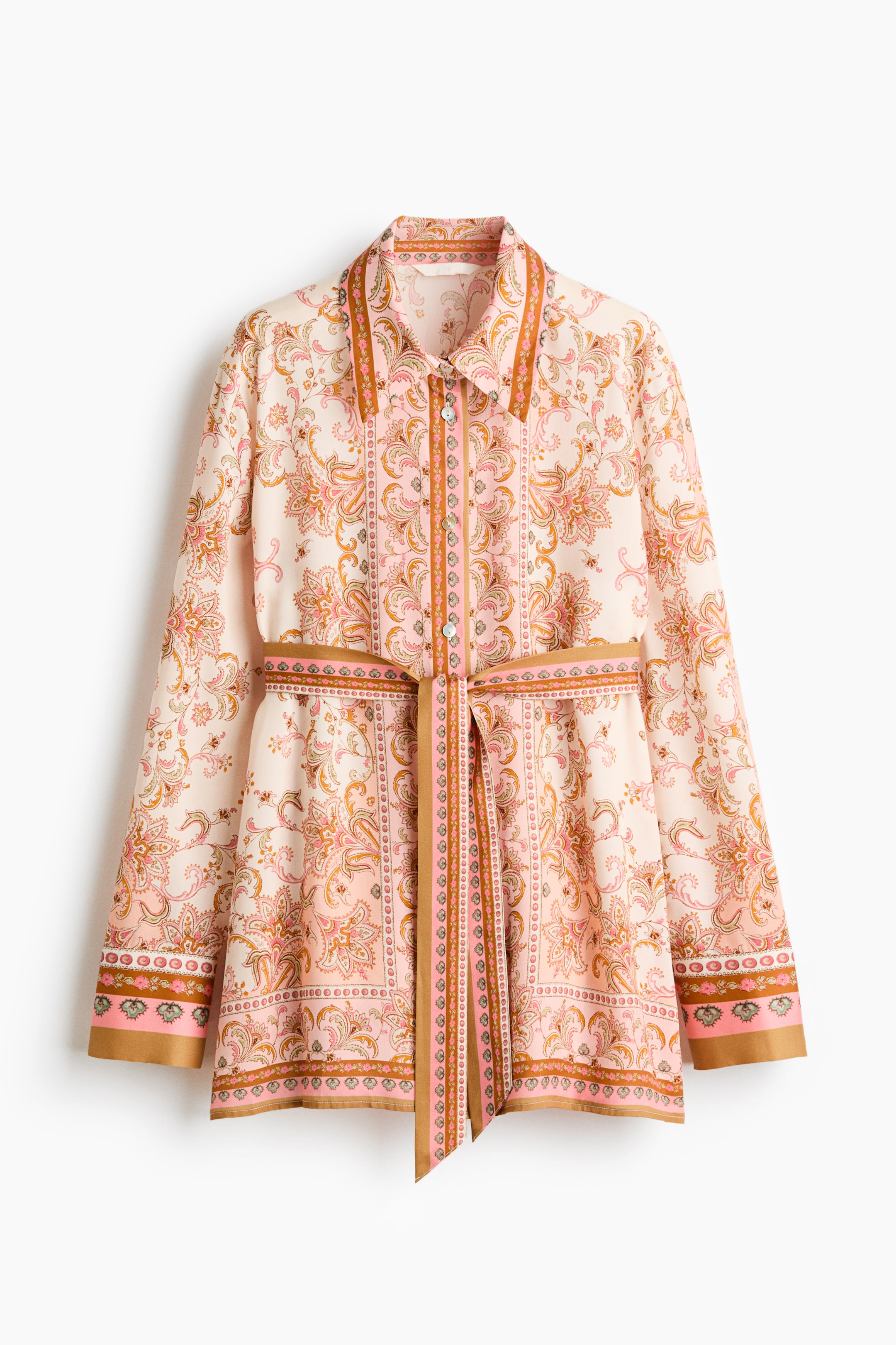 Chemise imprimée en lyocell