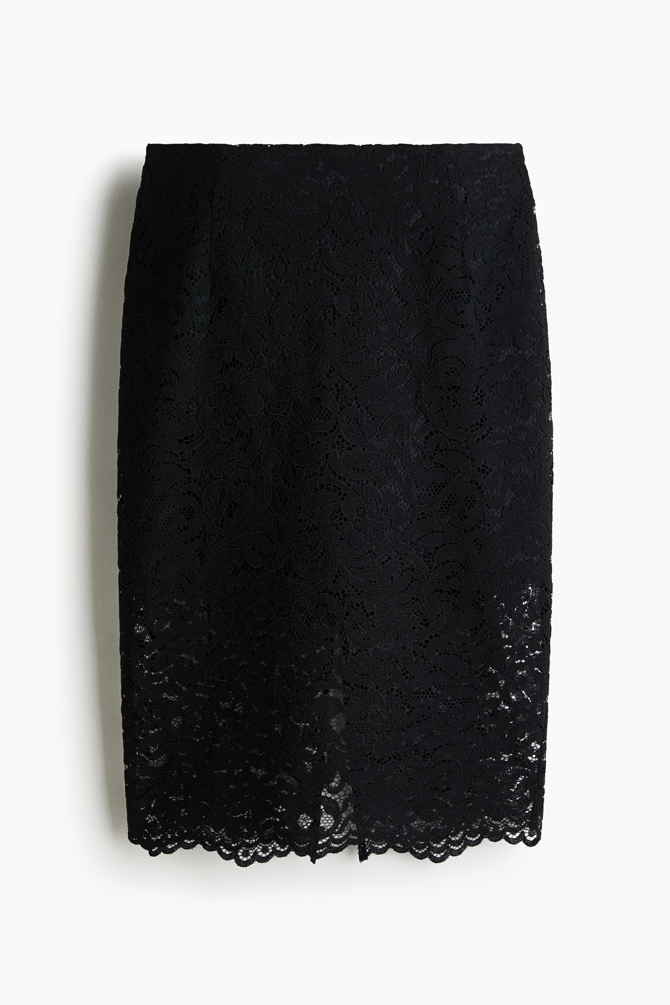 View larger image: Lace pencil skirt - Black - Ladies | H&M IN 5