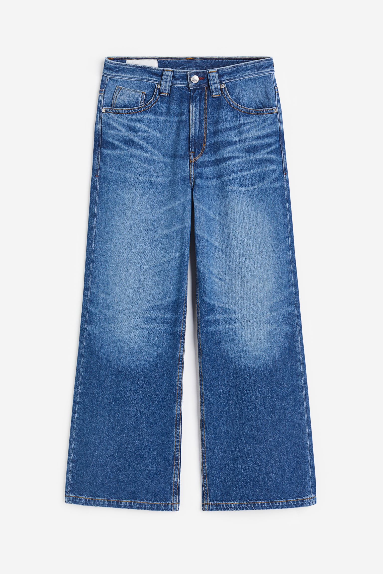 Bootcut Loose Jeans - Denim blue - 1