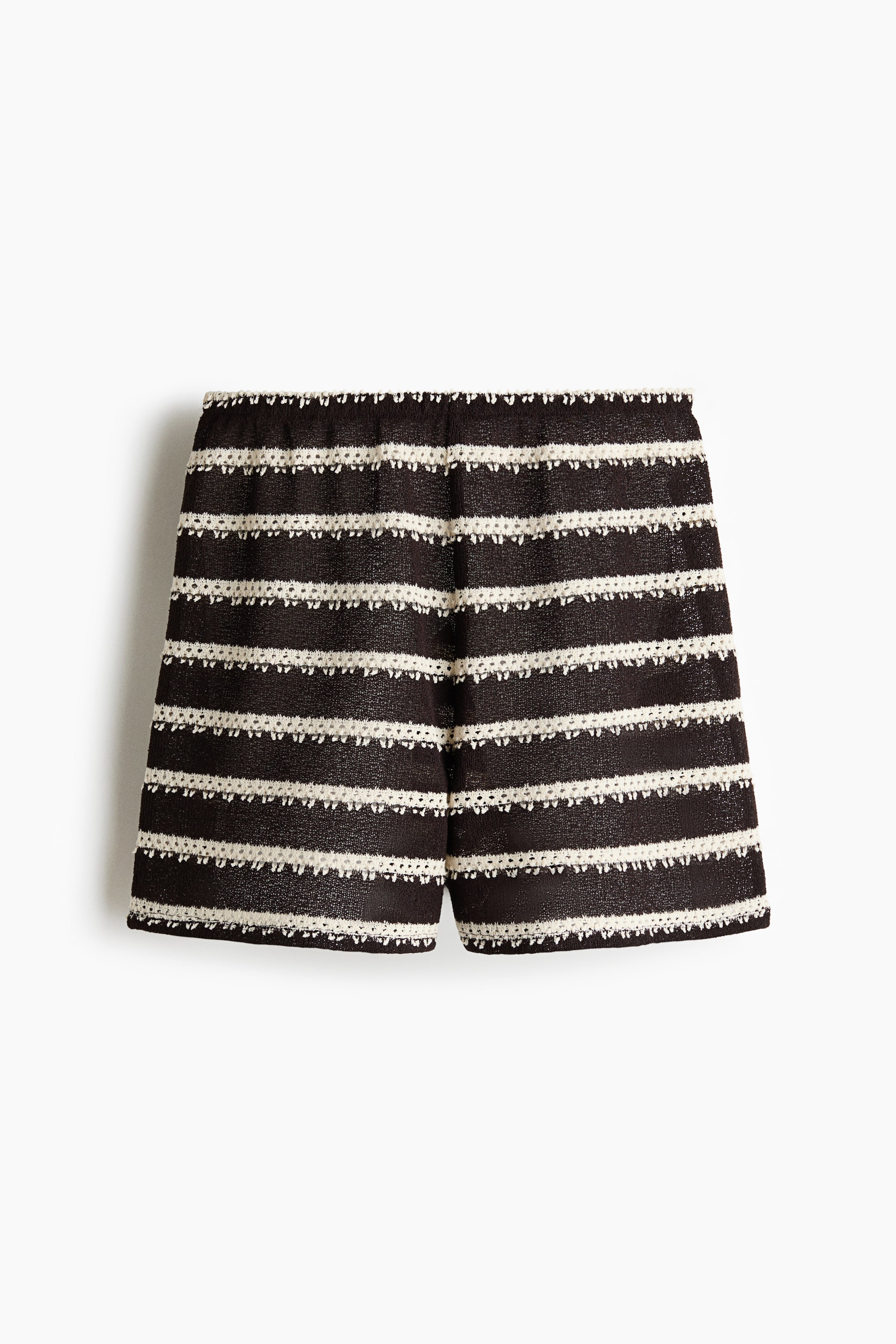 Short en tricot avec taille élastique