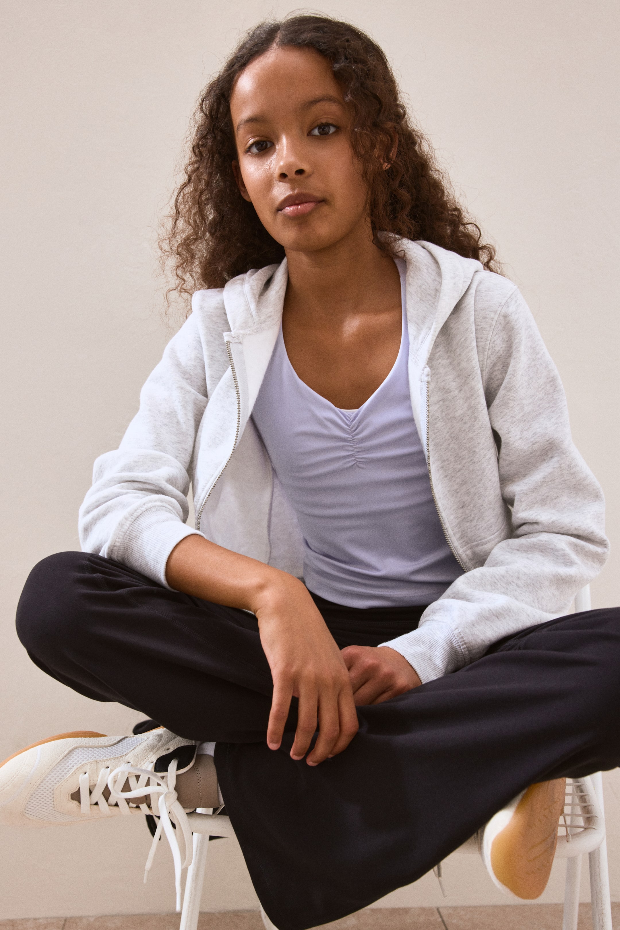 View larger image: Sports vest top with SoftMove™ - Light purple - Kids | H&M 1