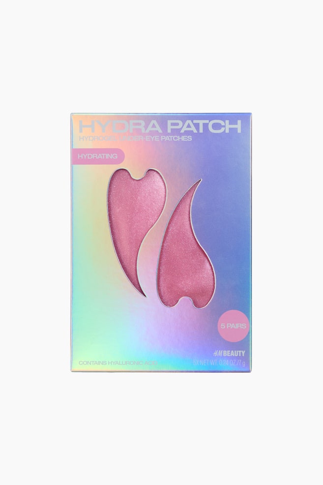 5-Pack Hydrating Eye Patches - Pink - 1
