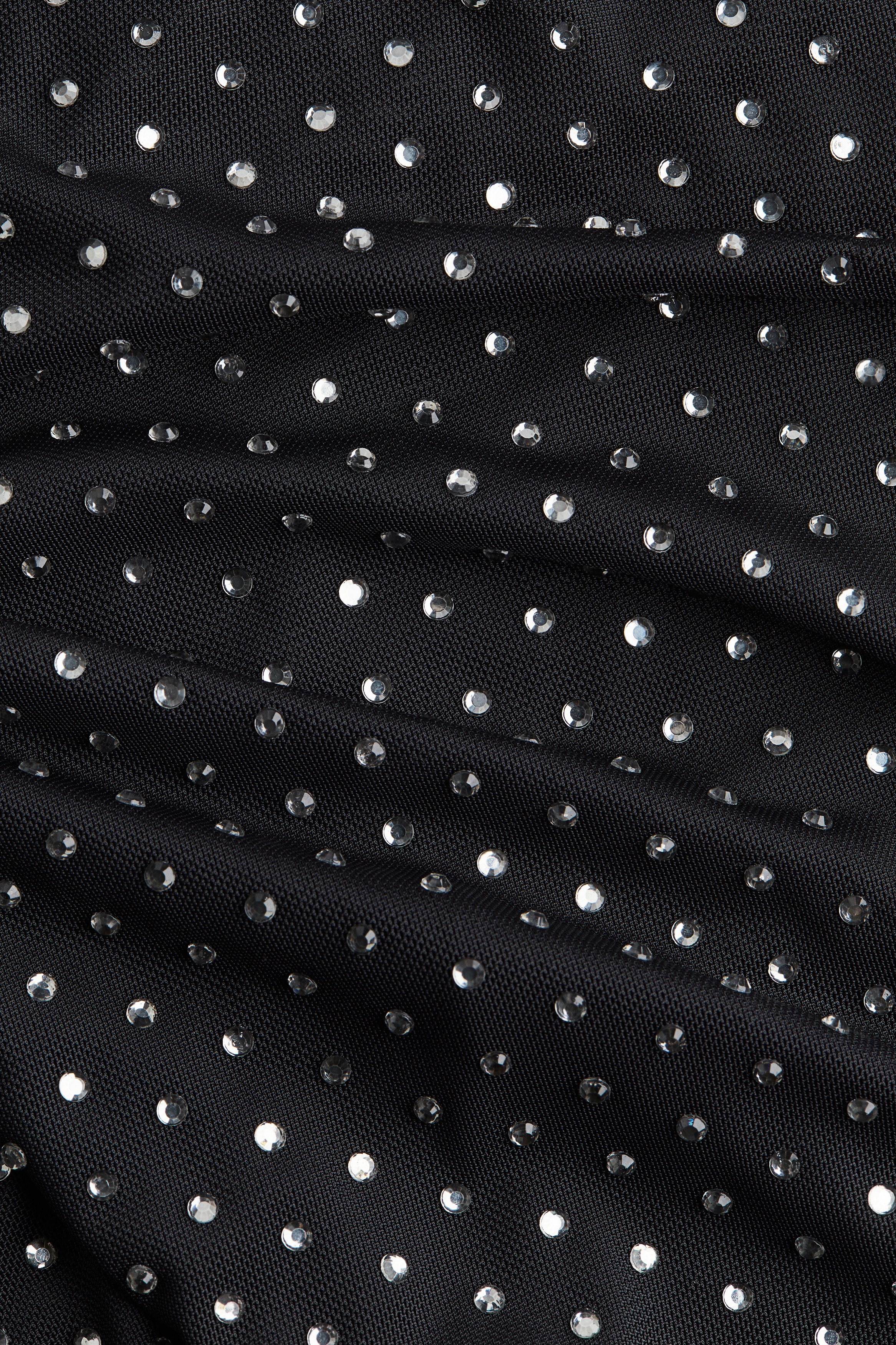 Rhinestone-embellished stirrup leggings