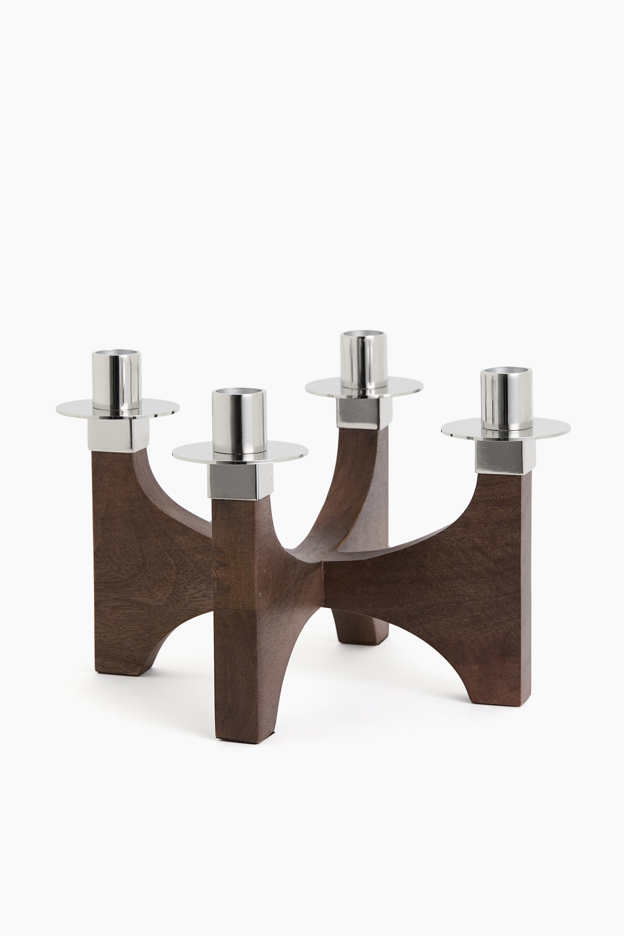 Wooden Candelabra