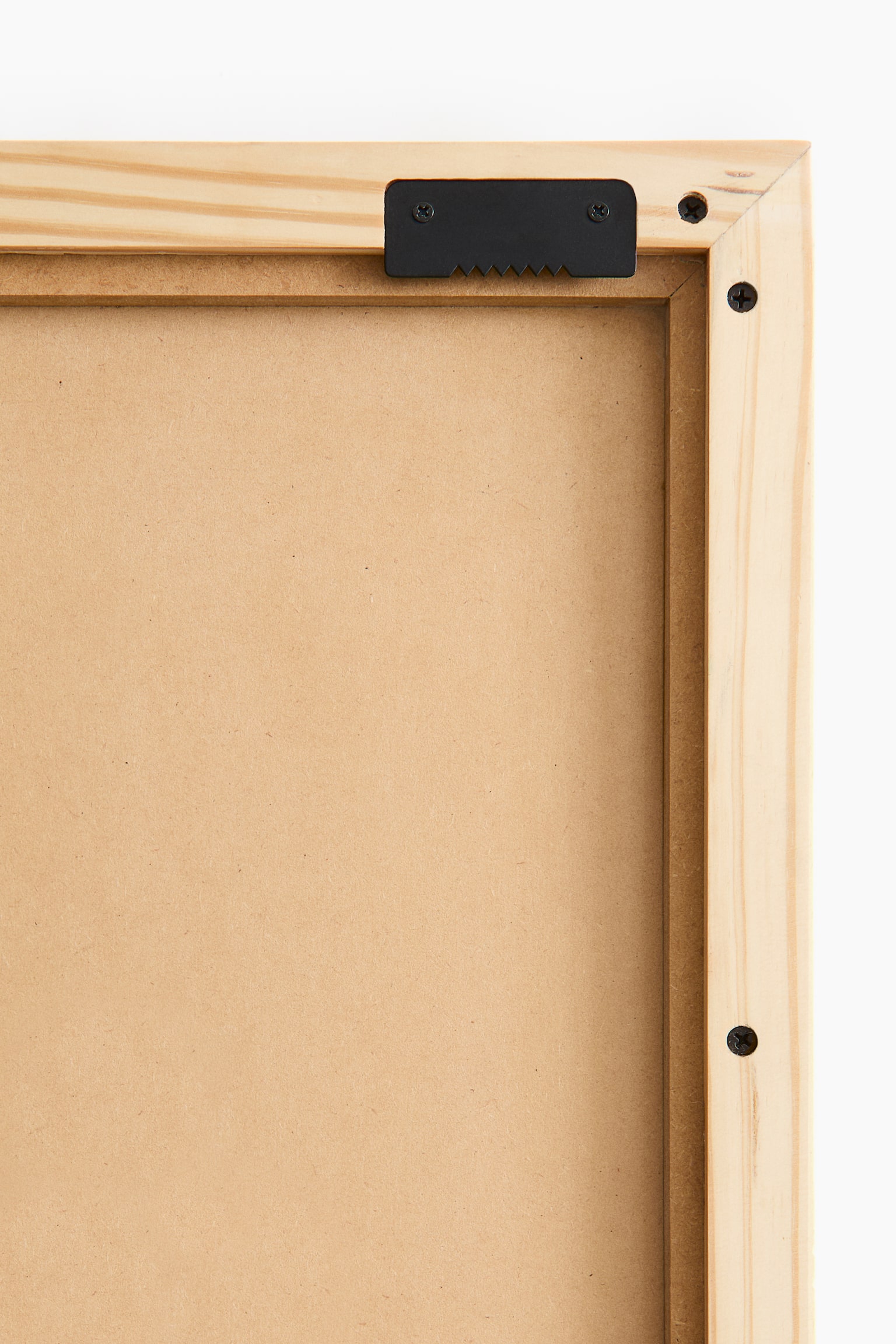 Stor vægdekoration i langluvet uld - Lys beige/Sort/Lys beige/Sort - 4