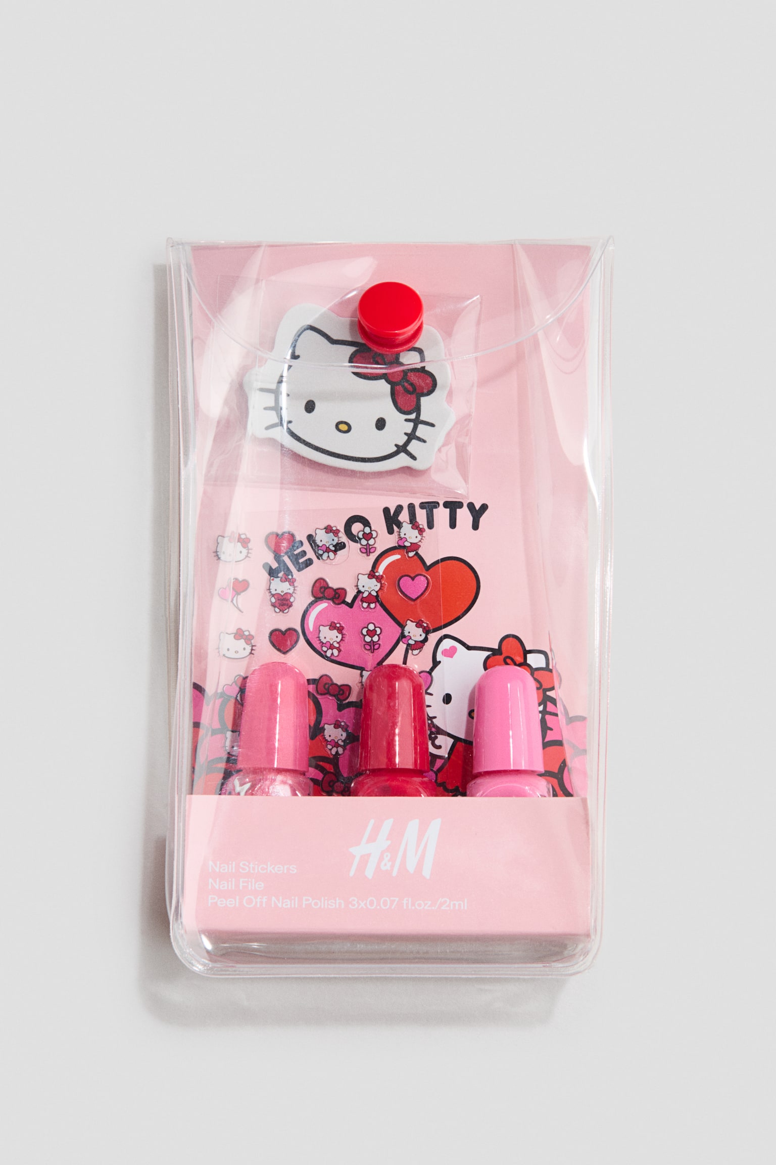 Nail kit - Pink/Hello Kitty
