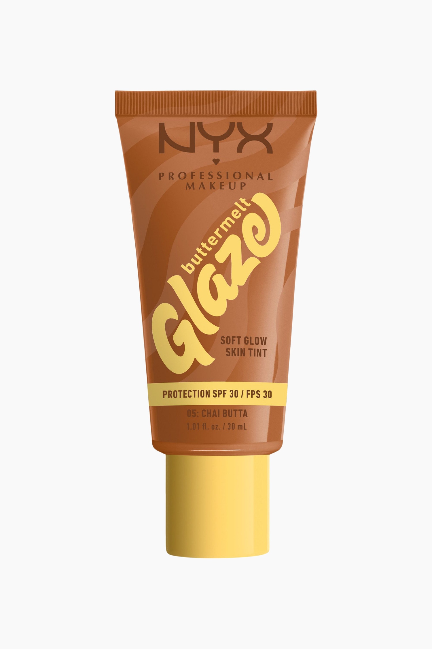 NYX Professional Makeup - Glaze Soft Glow Skin Tint Spf30 - Chai Butta