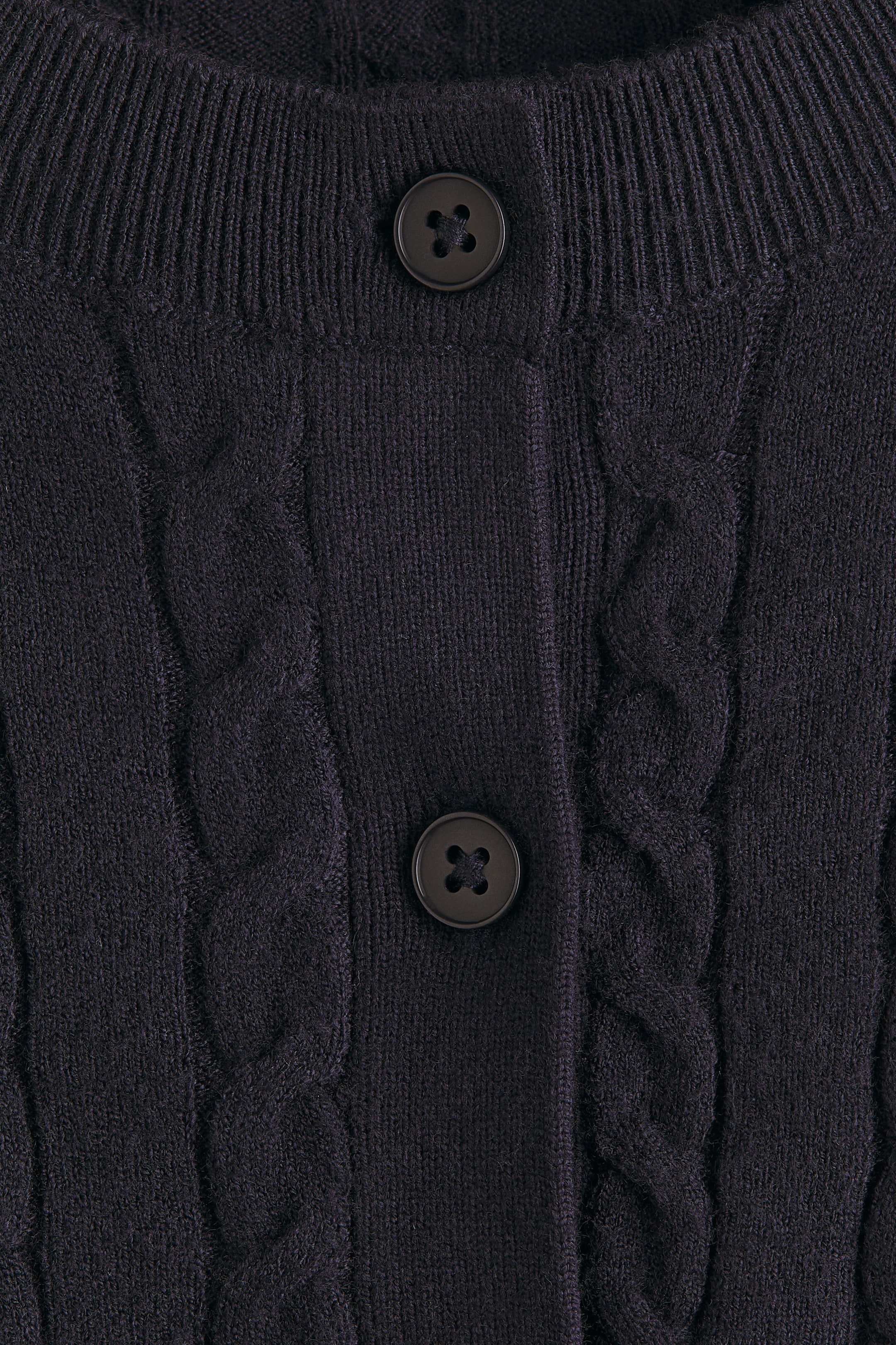 Cable-Knit Cardigan