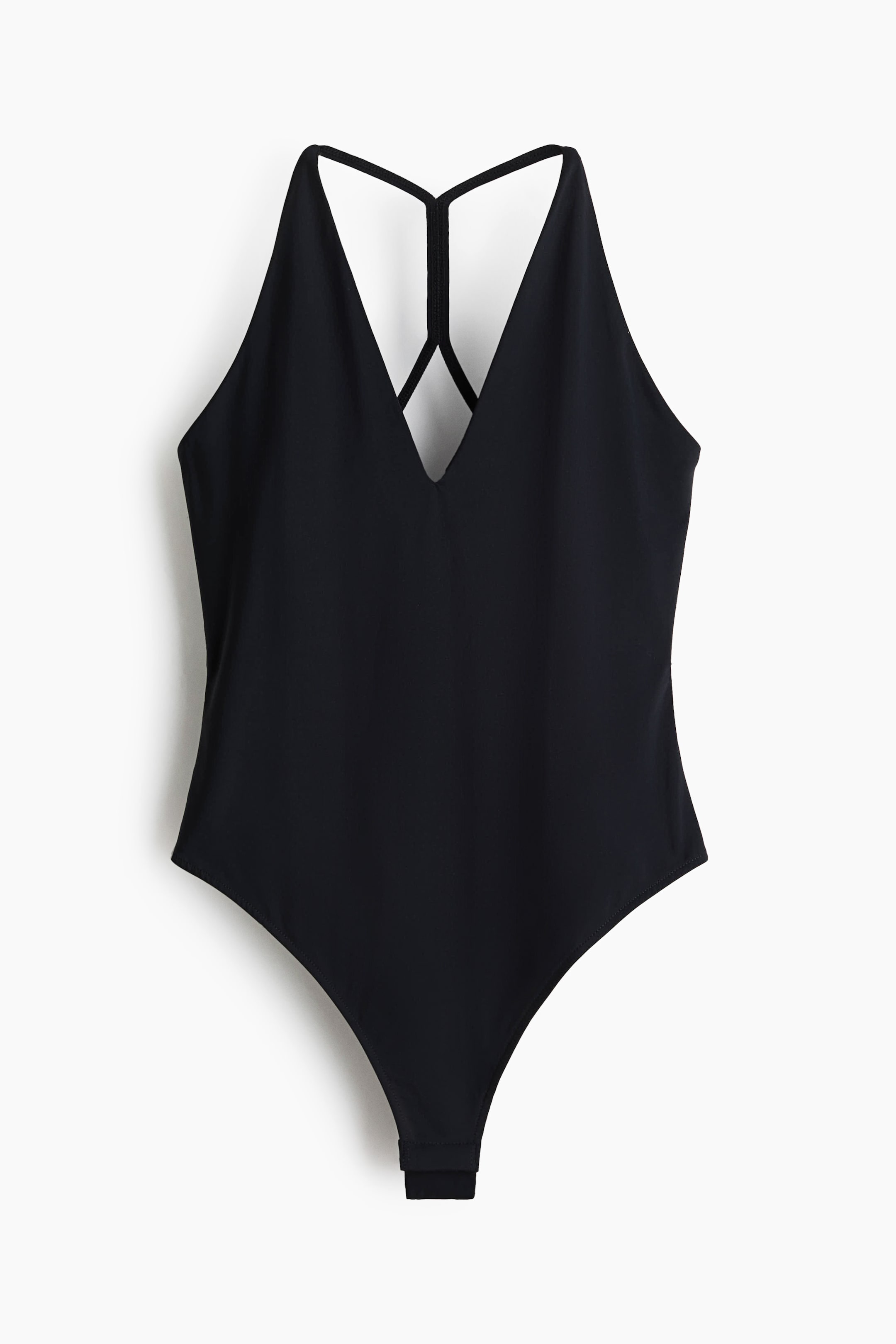Maillot string à encolure en V