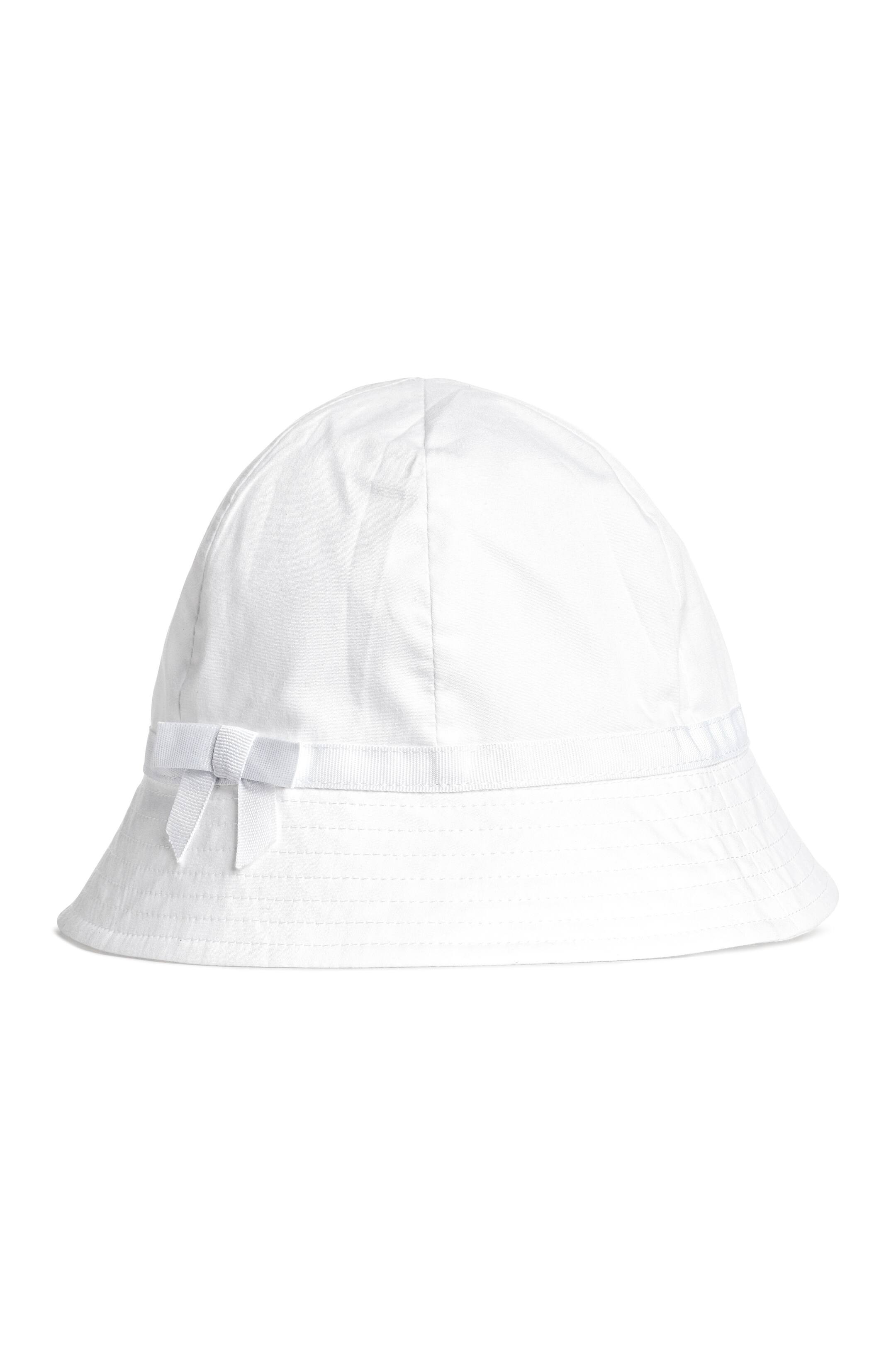 View larger image: Cotton sun hat - White - Kids | H&M GB 1