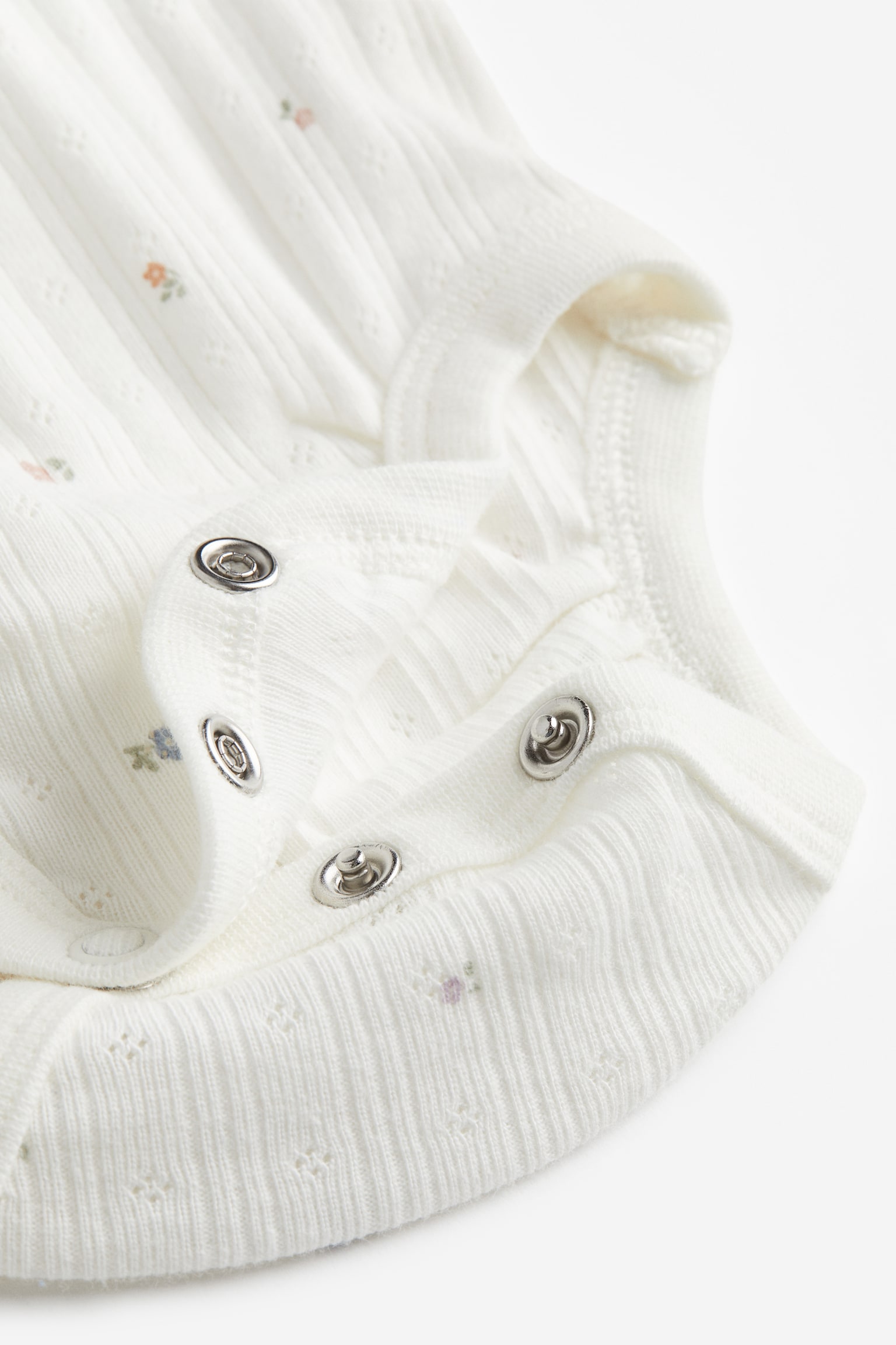 3-piece Cotton Jersey Set - White/Floral/White/Cherries/White/Floral/Light grey blue/Seals/Cream/Born 2022/Mole/Teddy Bear/Natural white/Born 2023/White/Floral/Light beige marle/Mummy And Me/Light beige/Floral/White/Teddy bears/Natural white/Hearts/White/Birds - 2