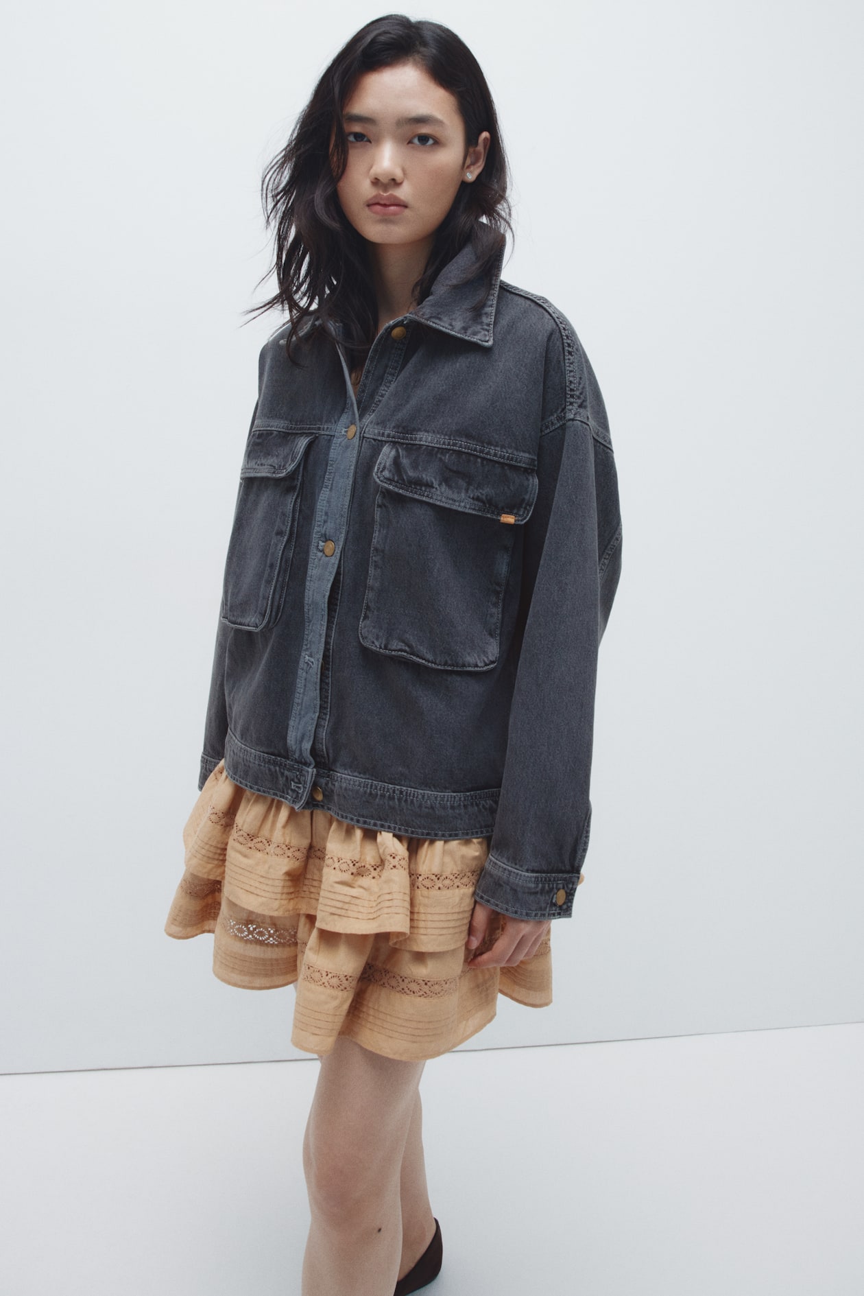 Oversized Denim Jacket - image 5