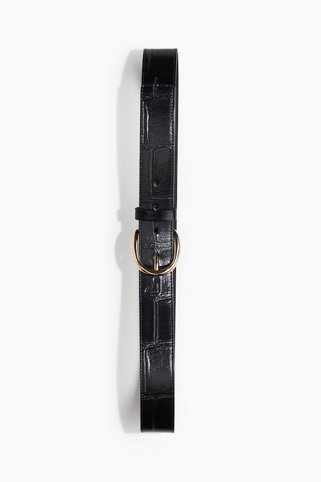 Belt - Black/Crocodile pattern/Brown/Brown/Leopard print/Dark brown - 1
