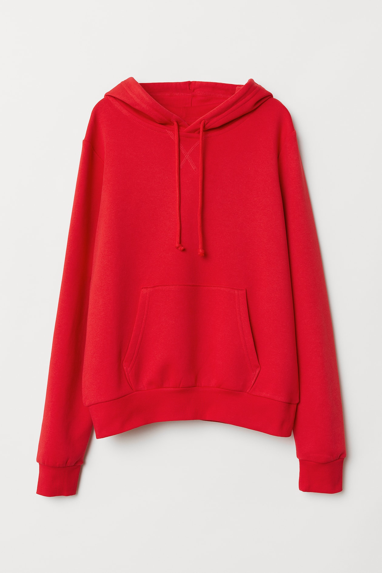 Combinaison pyjama pilou à capuche rouge femme | La Halle