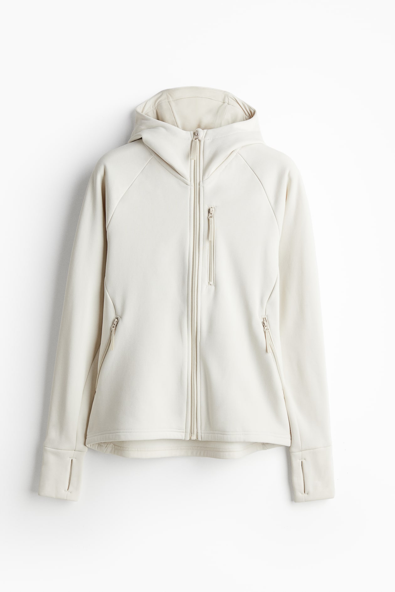 Midlayer-Jacke - Langarm - Normale Länge - Hellbeige - Ladies | H&M DE