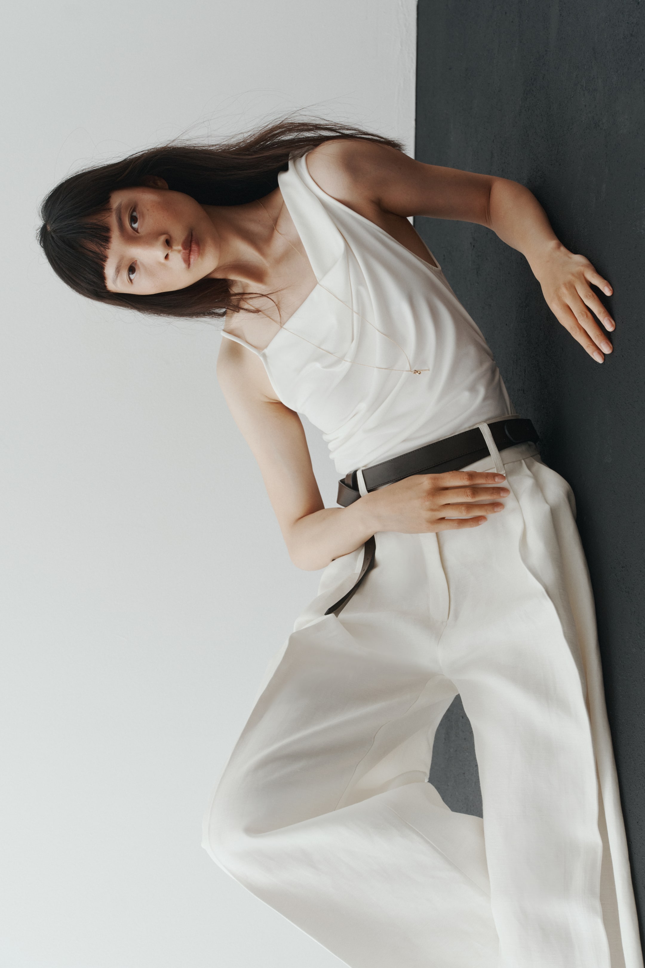 Draped Asymmetric Top