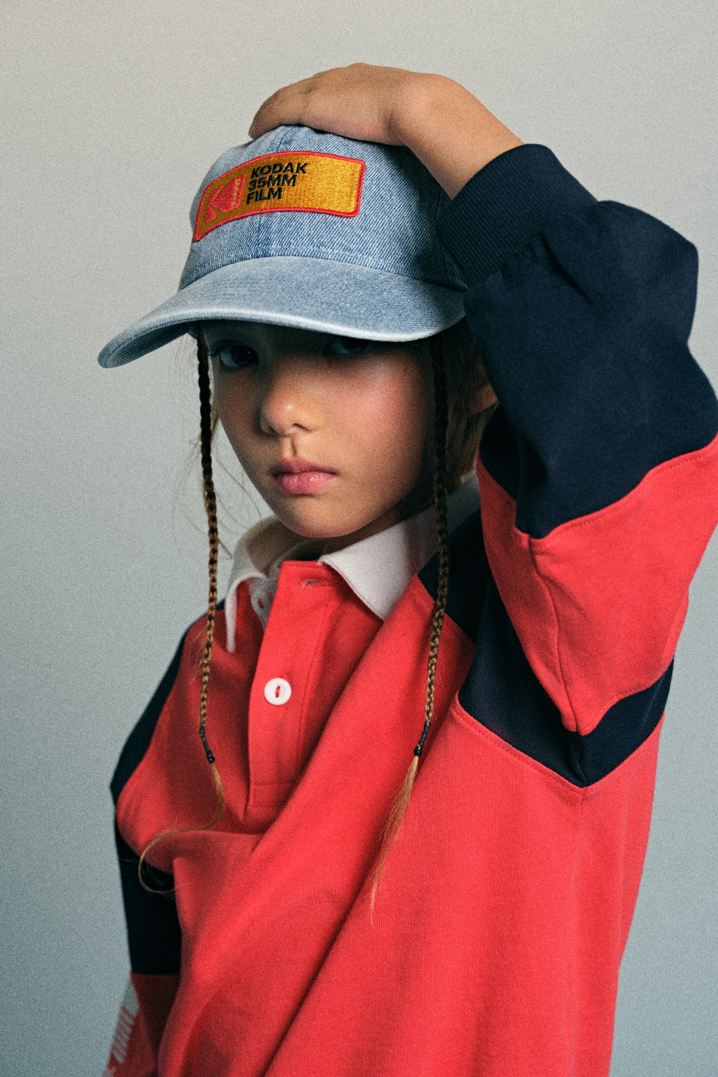 H & M - デザインキャップ - ブルー