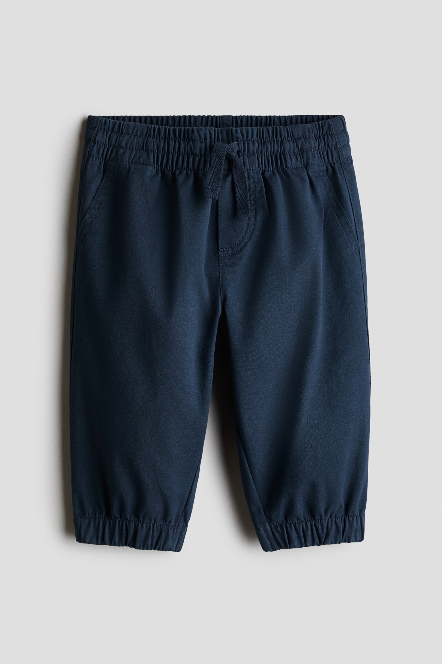 3-piece cotton set - Dark blue/Checked