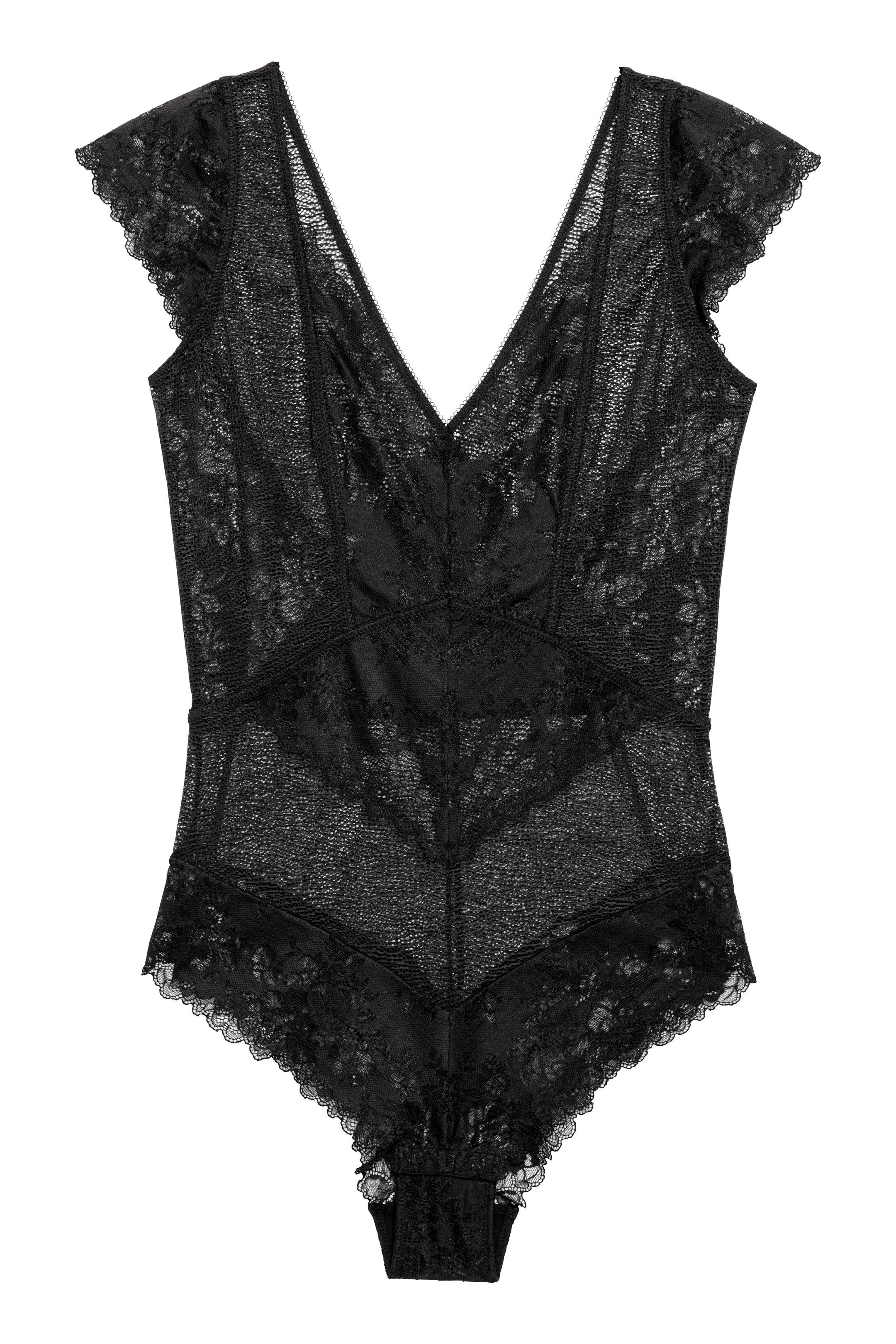 View larger image: Lace body - Black - Ladies | H&M GB 1