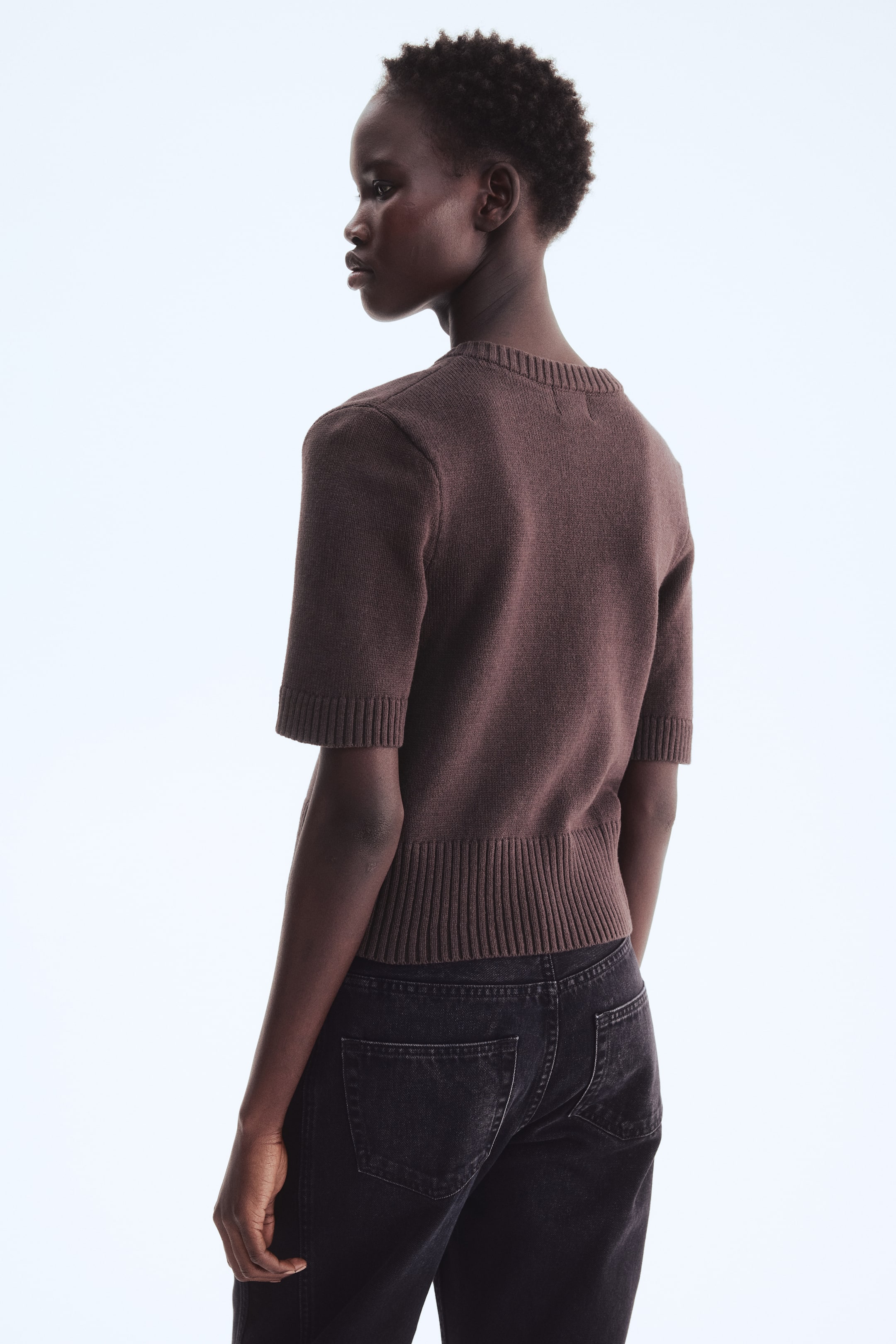 Short-Sleeved Cardigan
