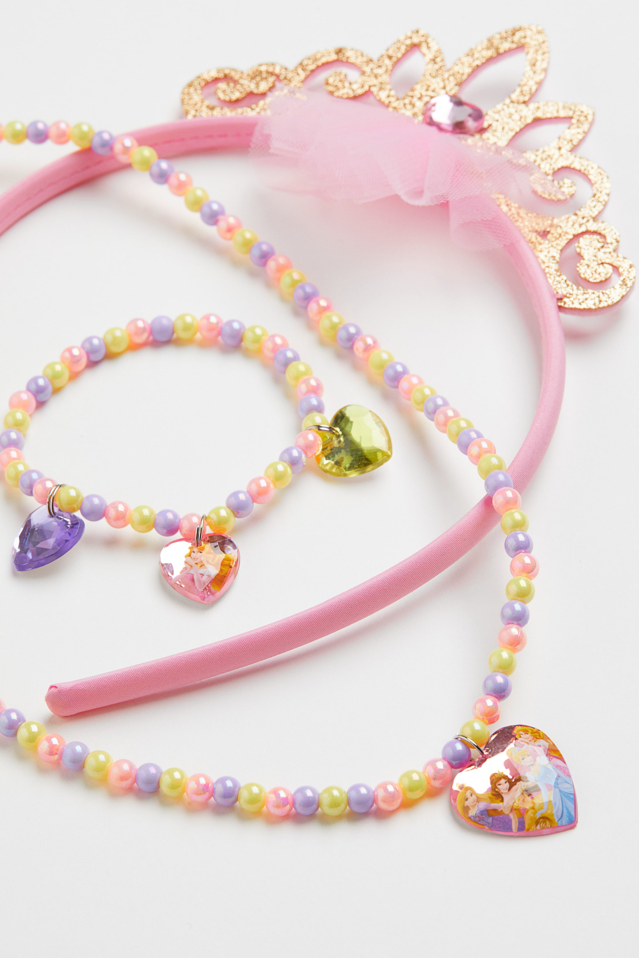 Προβολή μεγαλύτερης εικόνας: Σετ κοσμημάτων - Ανοιχτό ροζ/πριγκίπισσες - Kids | H&M GR 2