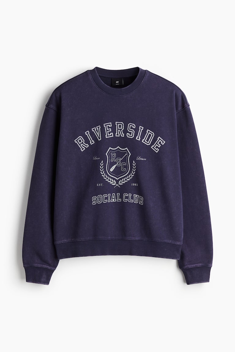 Loose Fit Printed sweatshirt
