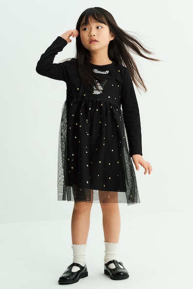 プリントワンピース