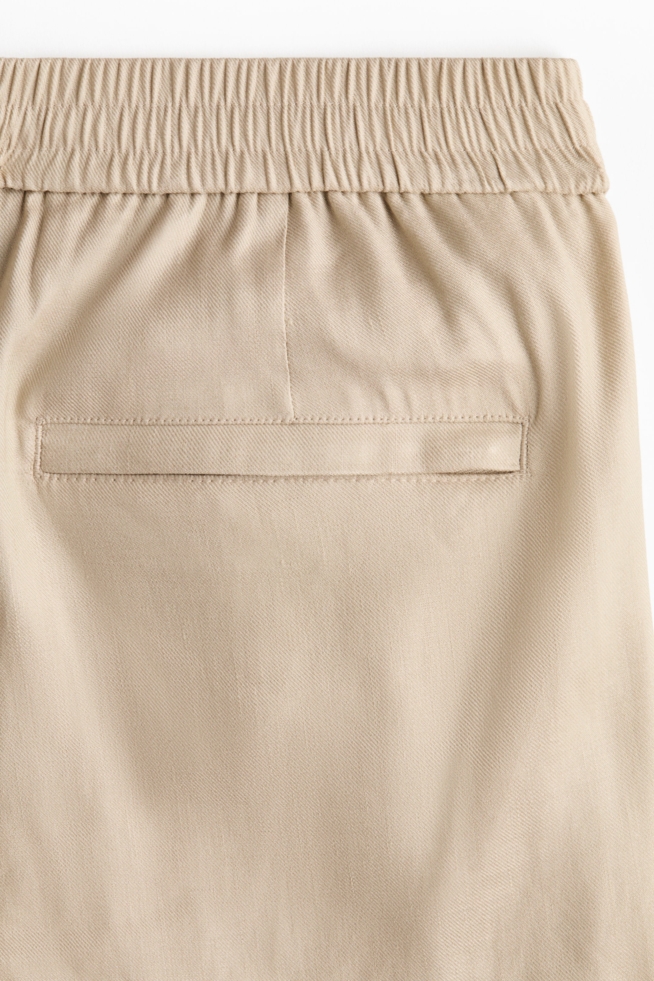 Easy-Care Relaxed-Fit Linen-Blend Shorts