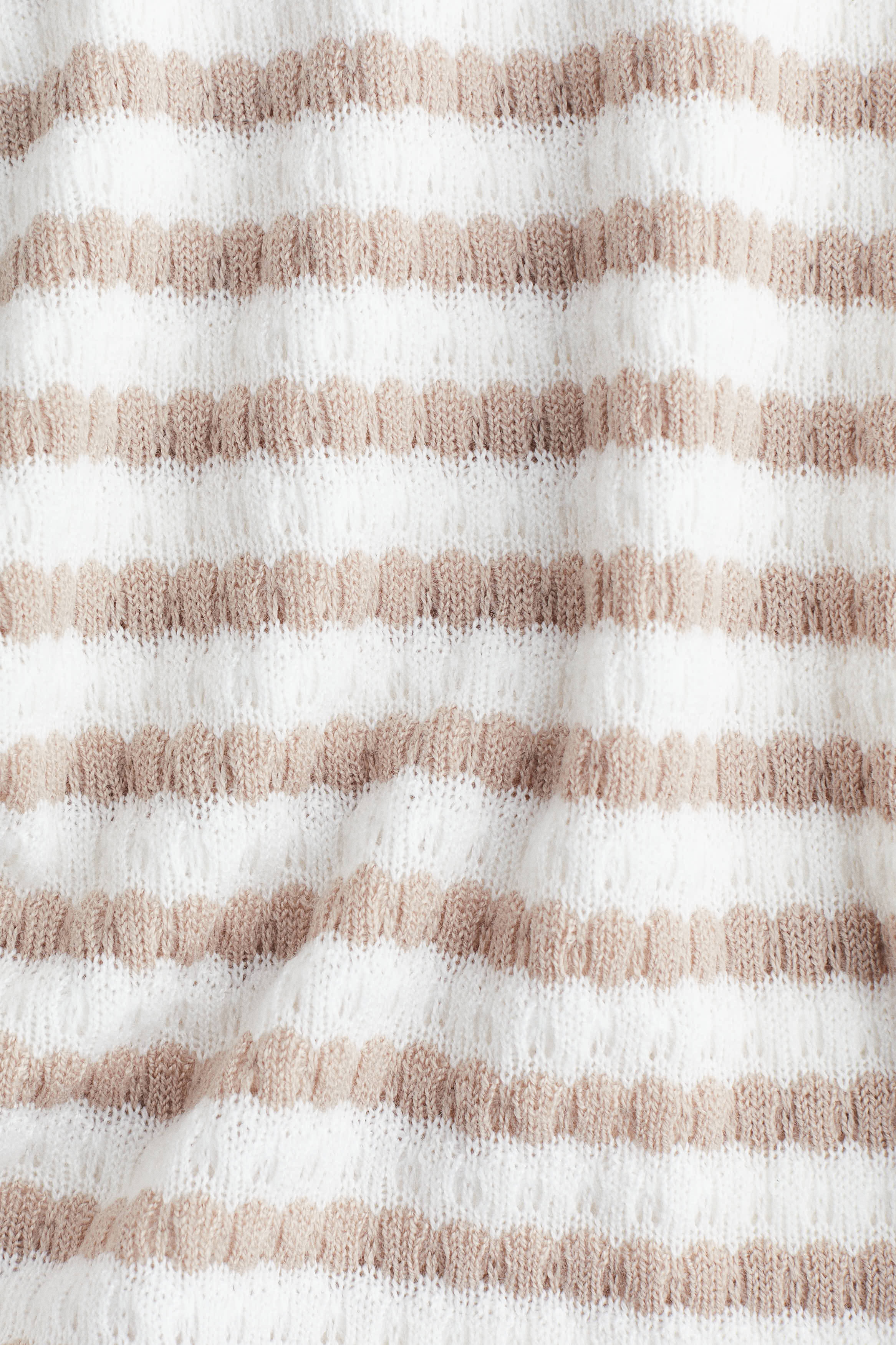 Sleeveless textured-knit dress