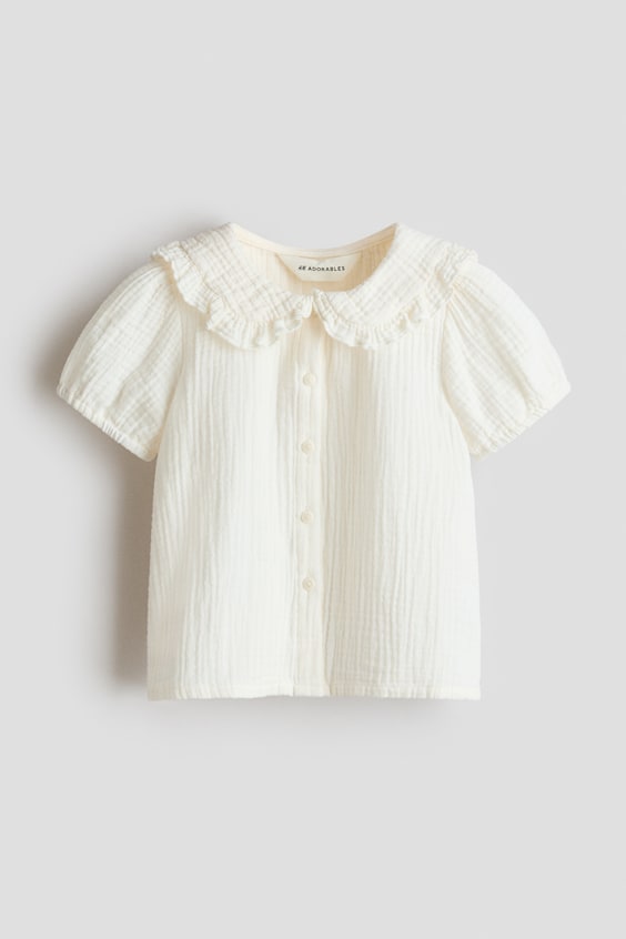 Детские блузки H&M Cotton Muslin Blouse