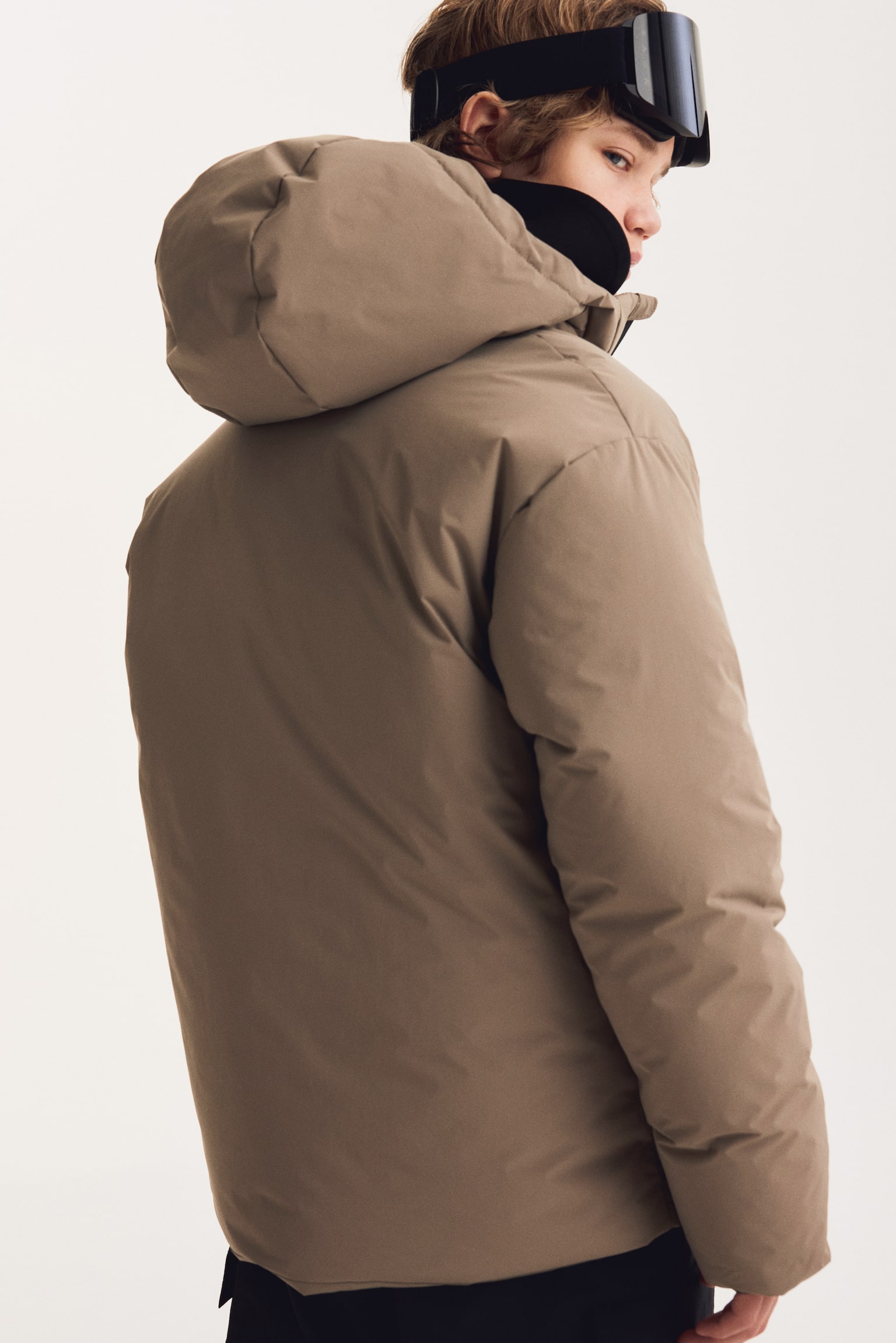 Детская куртка H&M Move Padded Ski with ThermoMove™, цвет: Бежевый — фото 6