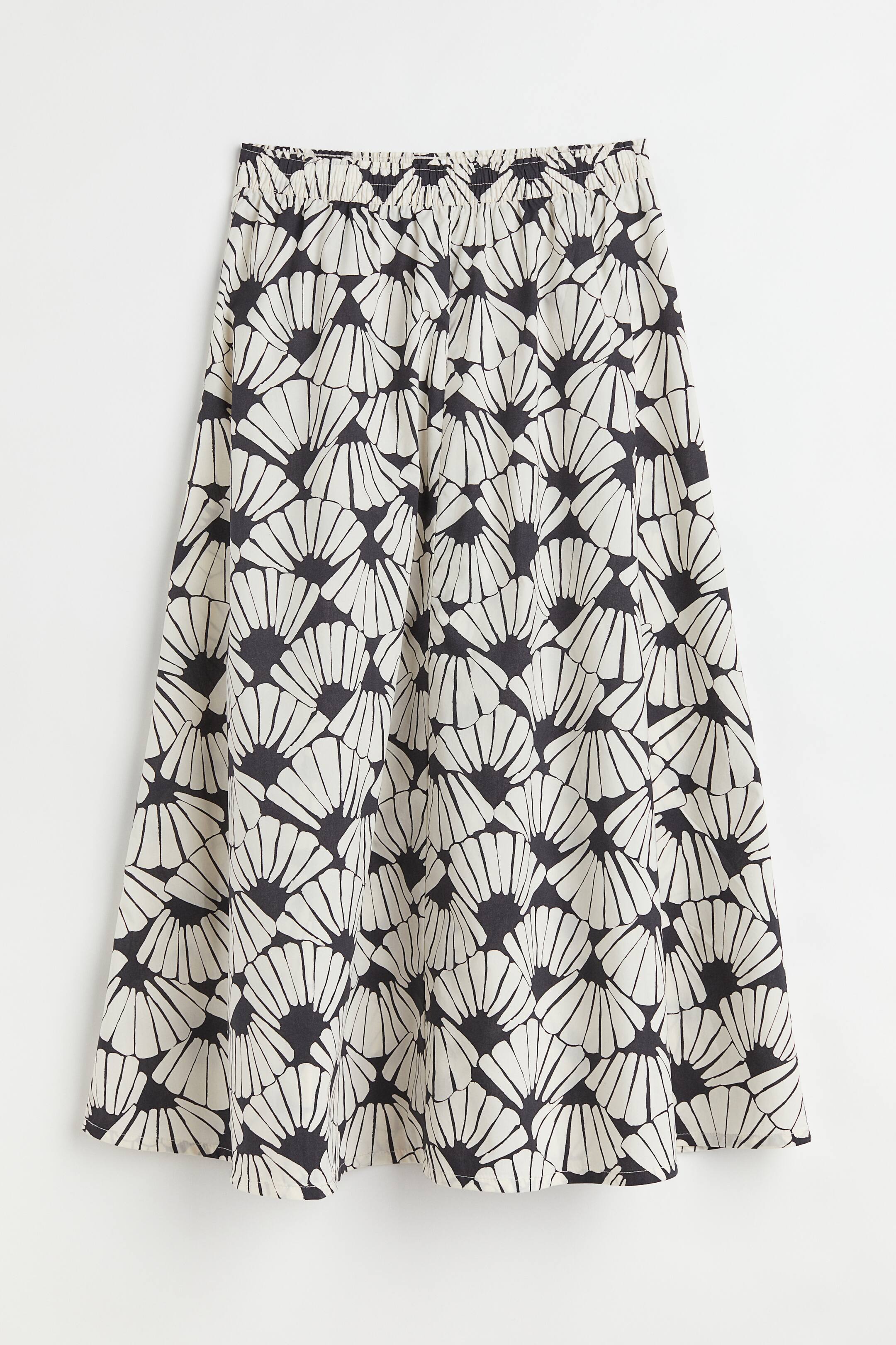 View larger image: A-line skirt - Cream/Shells - Ladies | H&M 1