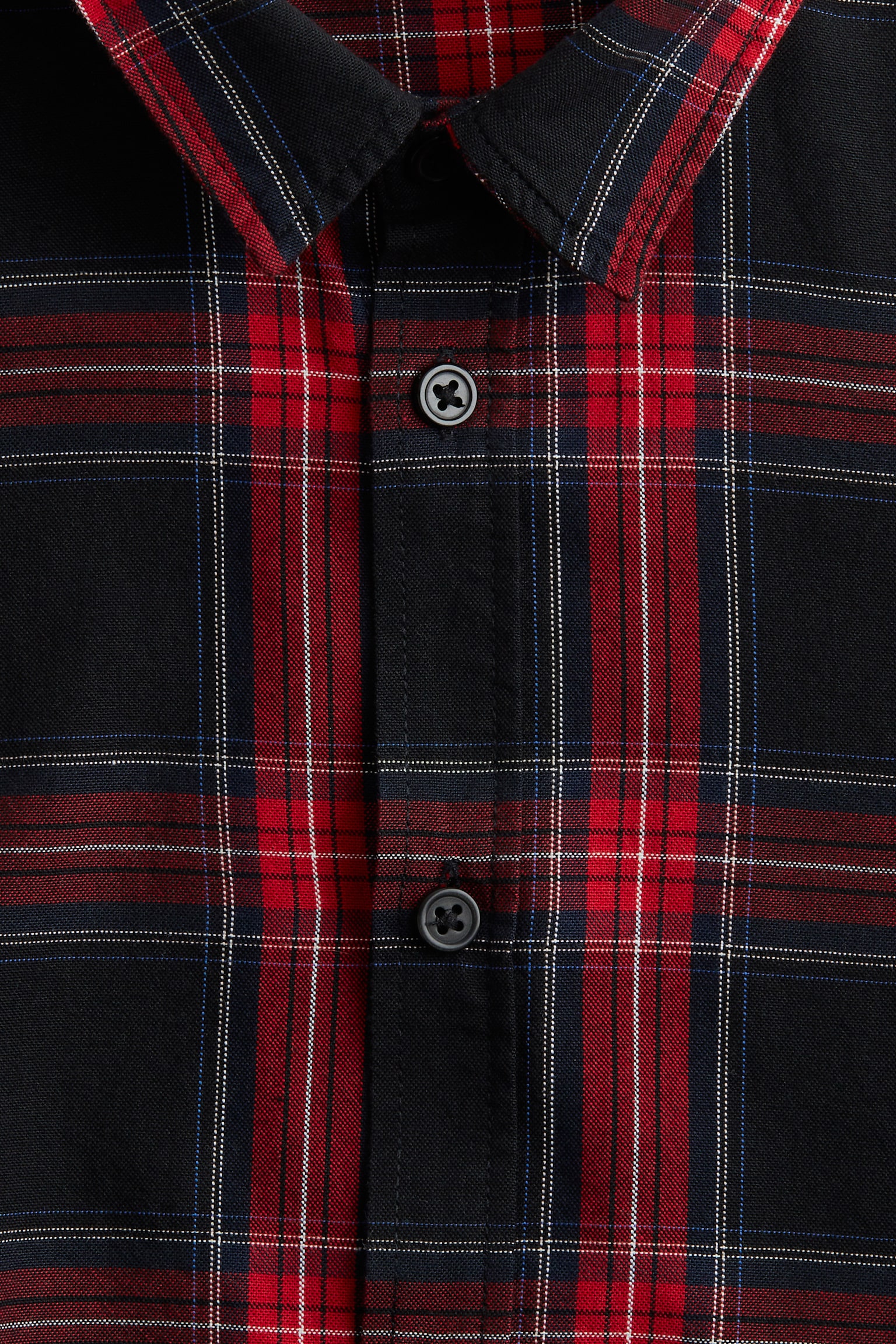 Cotton shirt - Red/Checked/Dark blue/Patterned/Red/Navy blue/Light blue/Light blue/Khaki green/Dark blue/Patterned/White - 3