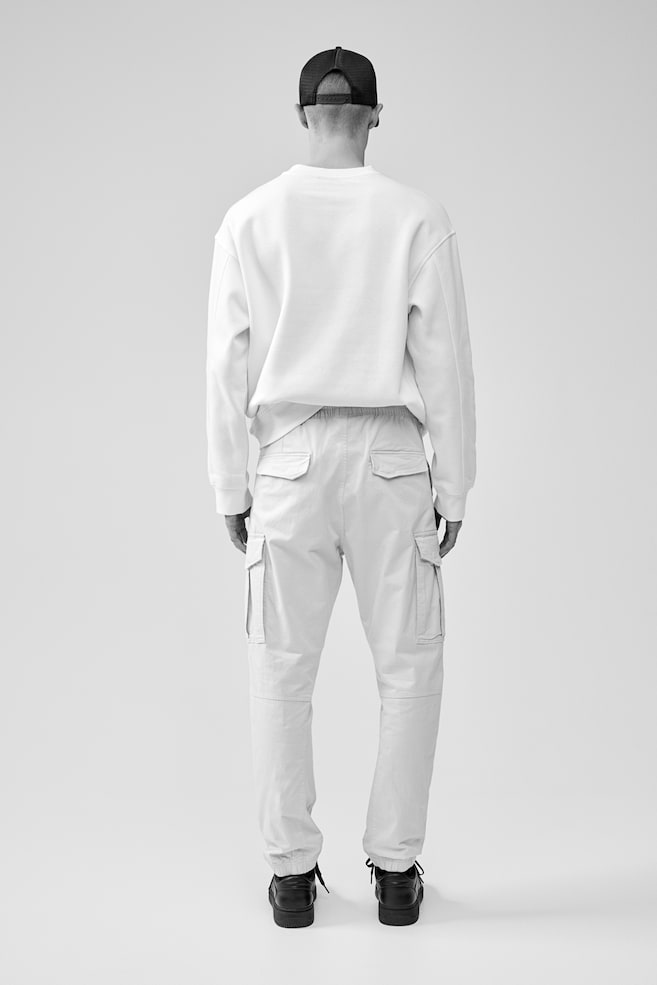 Pantalon jogger cargo - Blanc/Noir/Vert kaki/Gris foncé/dc/dc/dc - 3