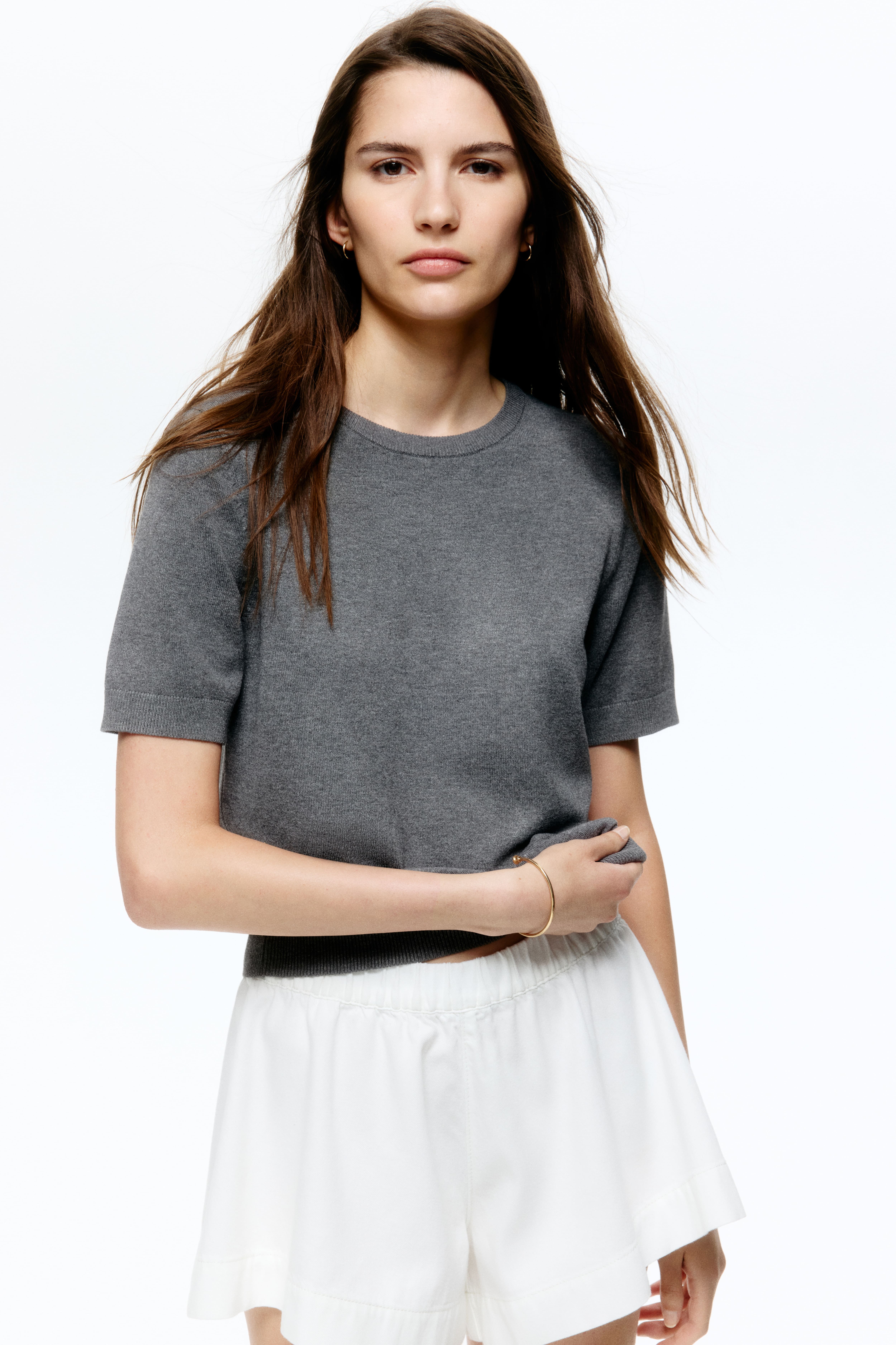 Fine-Knit Top
