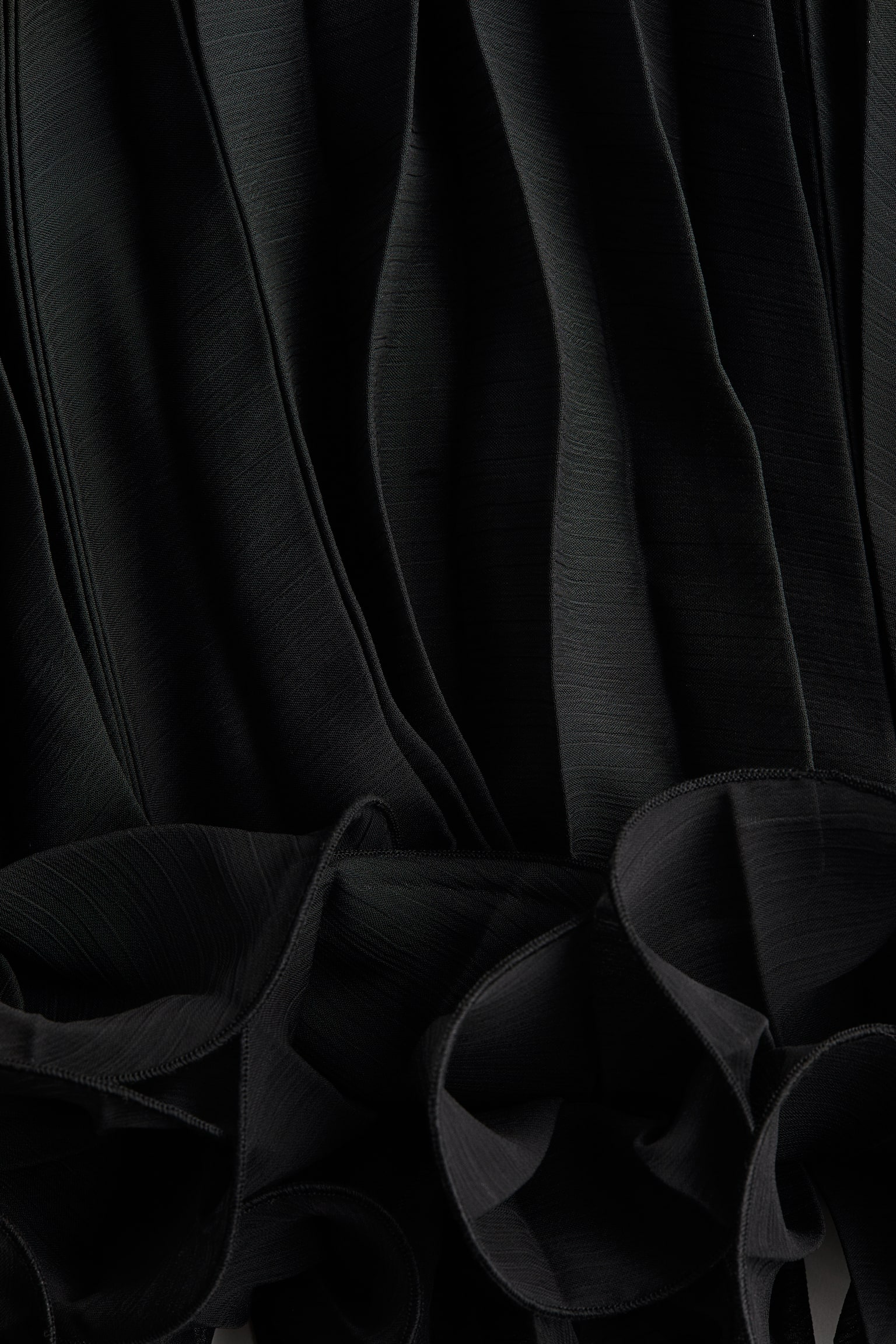 Sheer pleated skirt - Black/Black/Spotted/Burgundy/Red/Bright pink/Green - 4