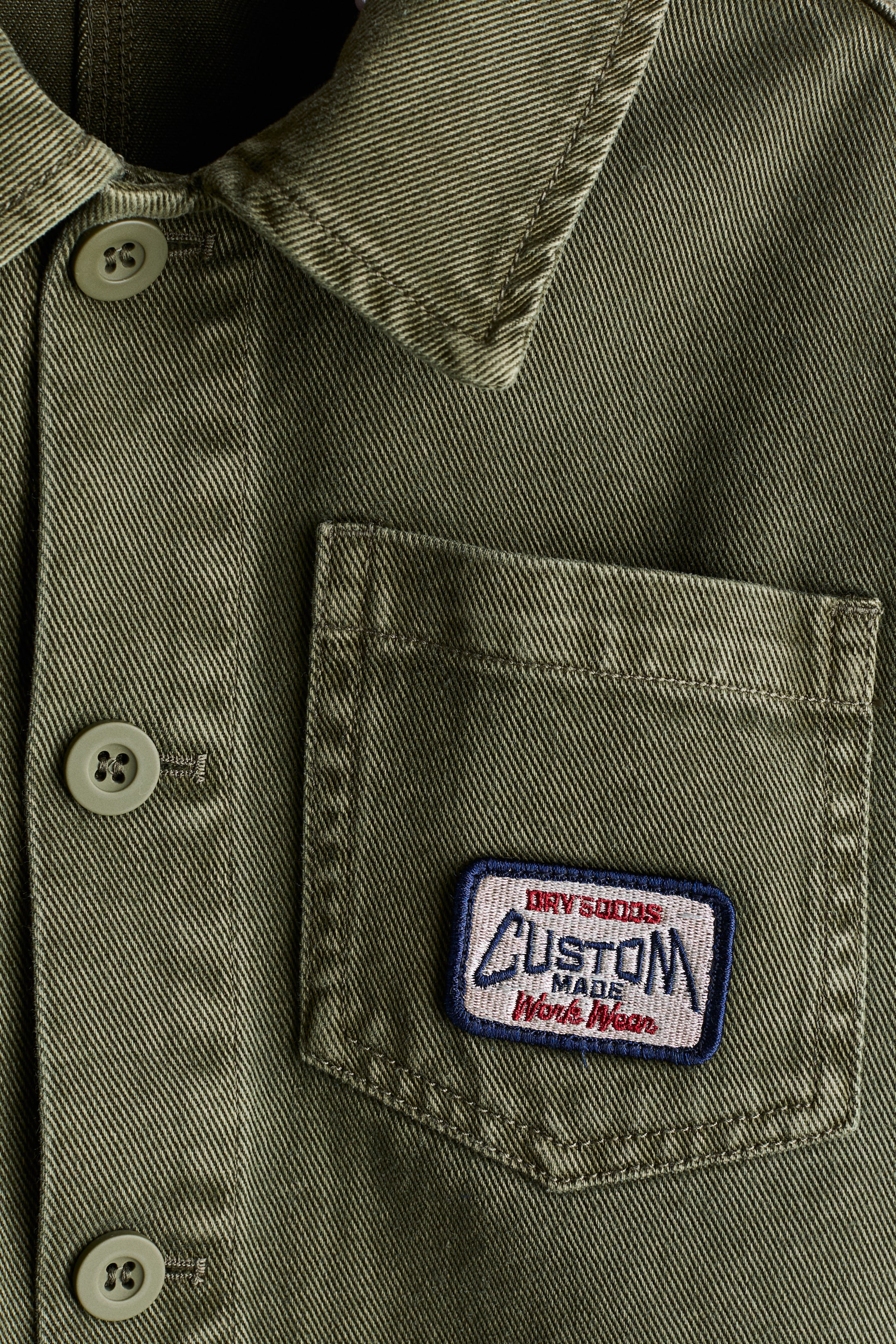 Cotton Twill Overshirt