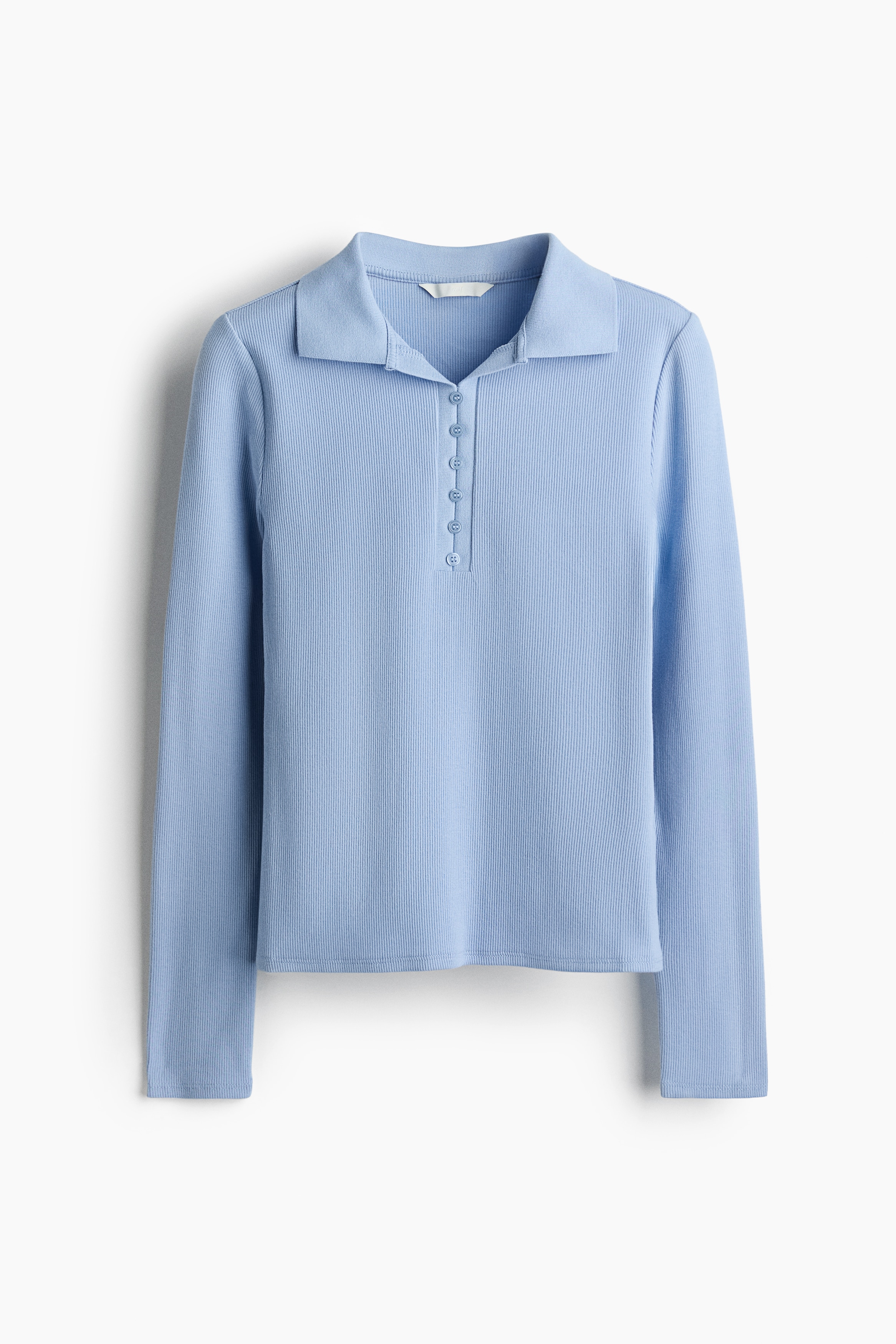 Collared cotton top