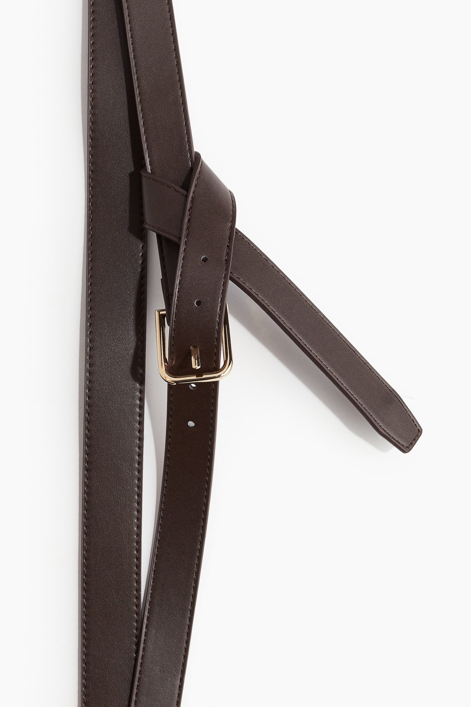 Double-strap waist belt - Dark brown/Black - 3