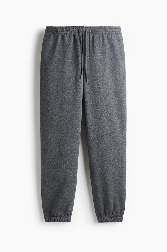 Regular-Fit Sweatpants - Dark gray/Gray melange - 1