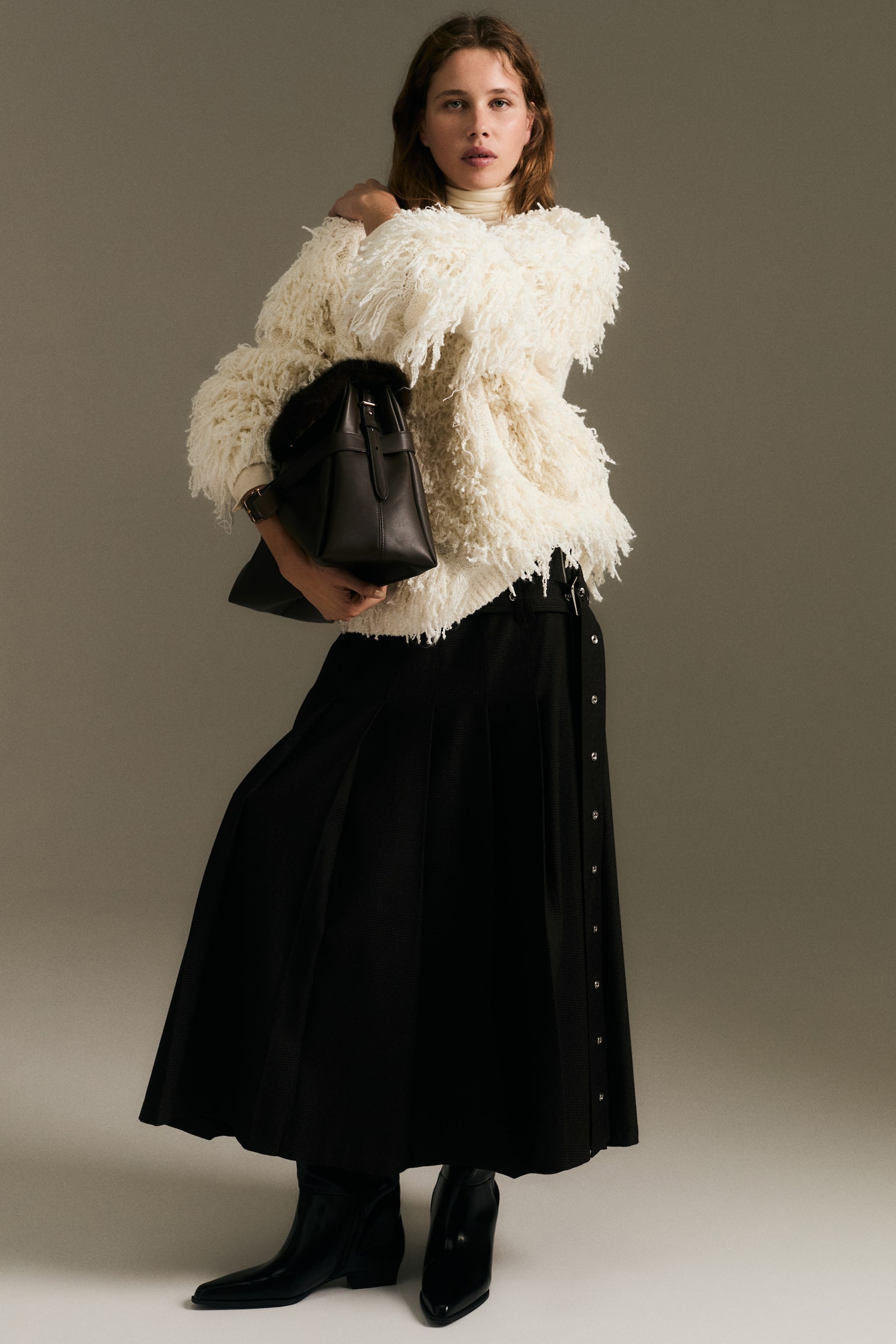 Fringed jumper - White - 1