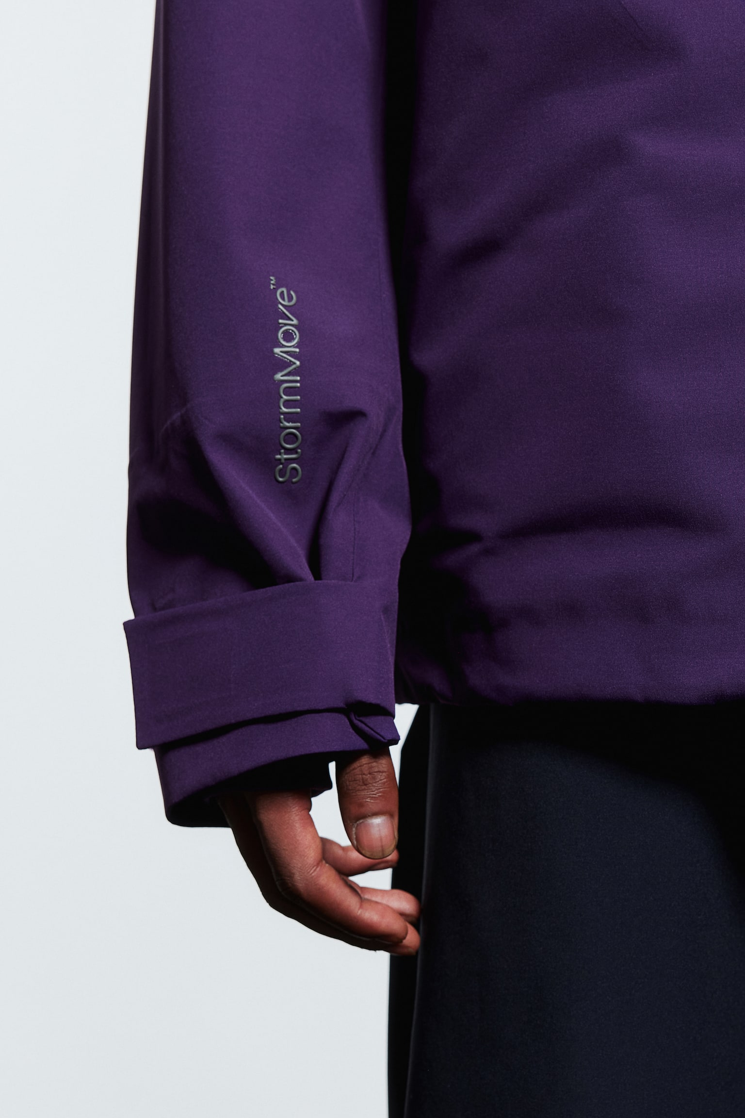 3-layer Regular Fit ski jacket in StormMove™ - Dark purple/Black - 6